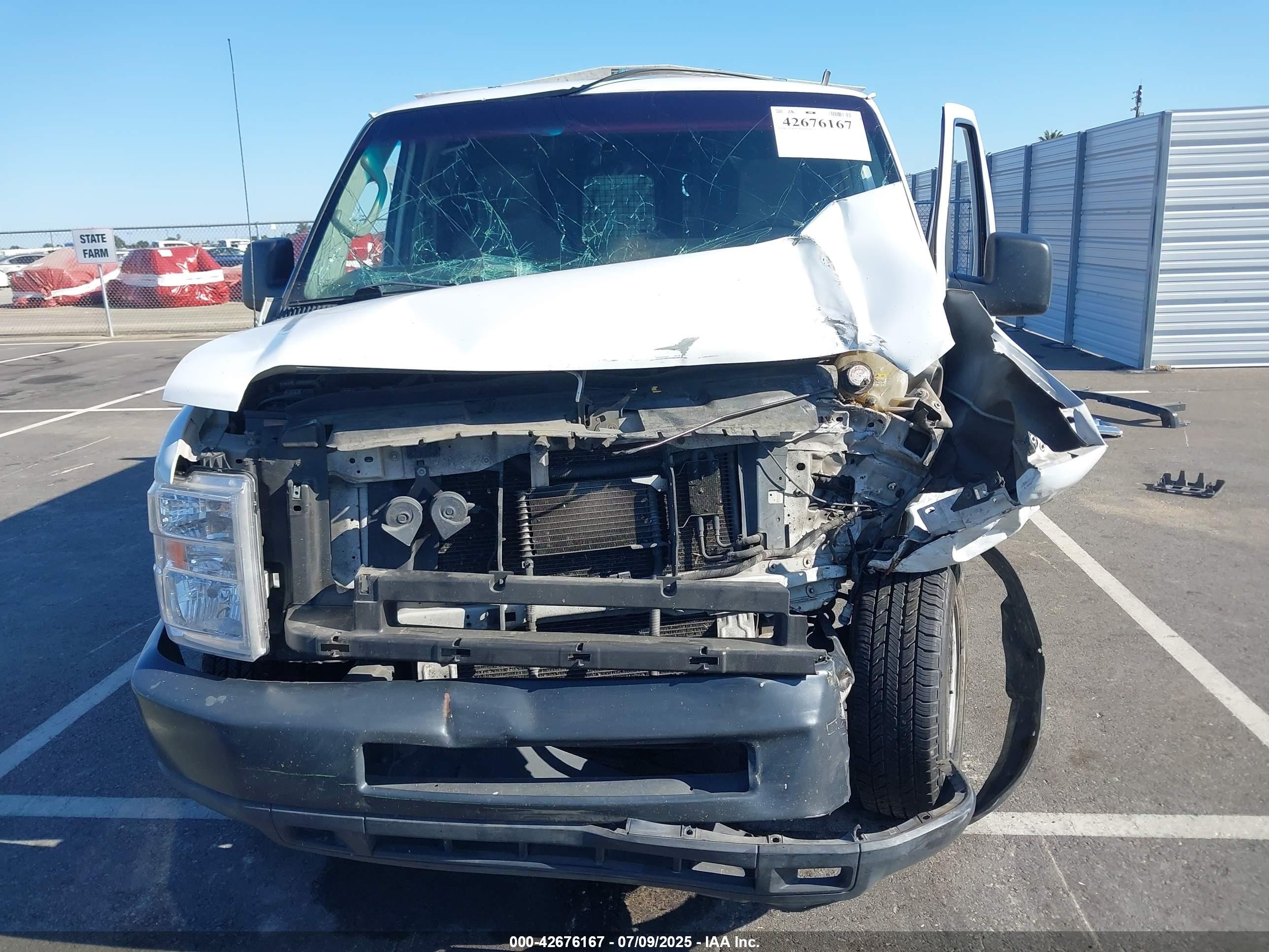 2011 Ford E-250 Commercial White vin: 1FTNE2EL7BDA94086