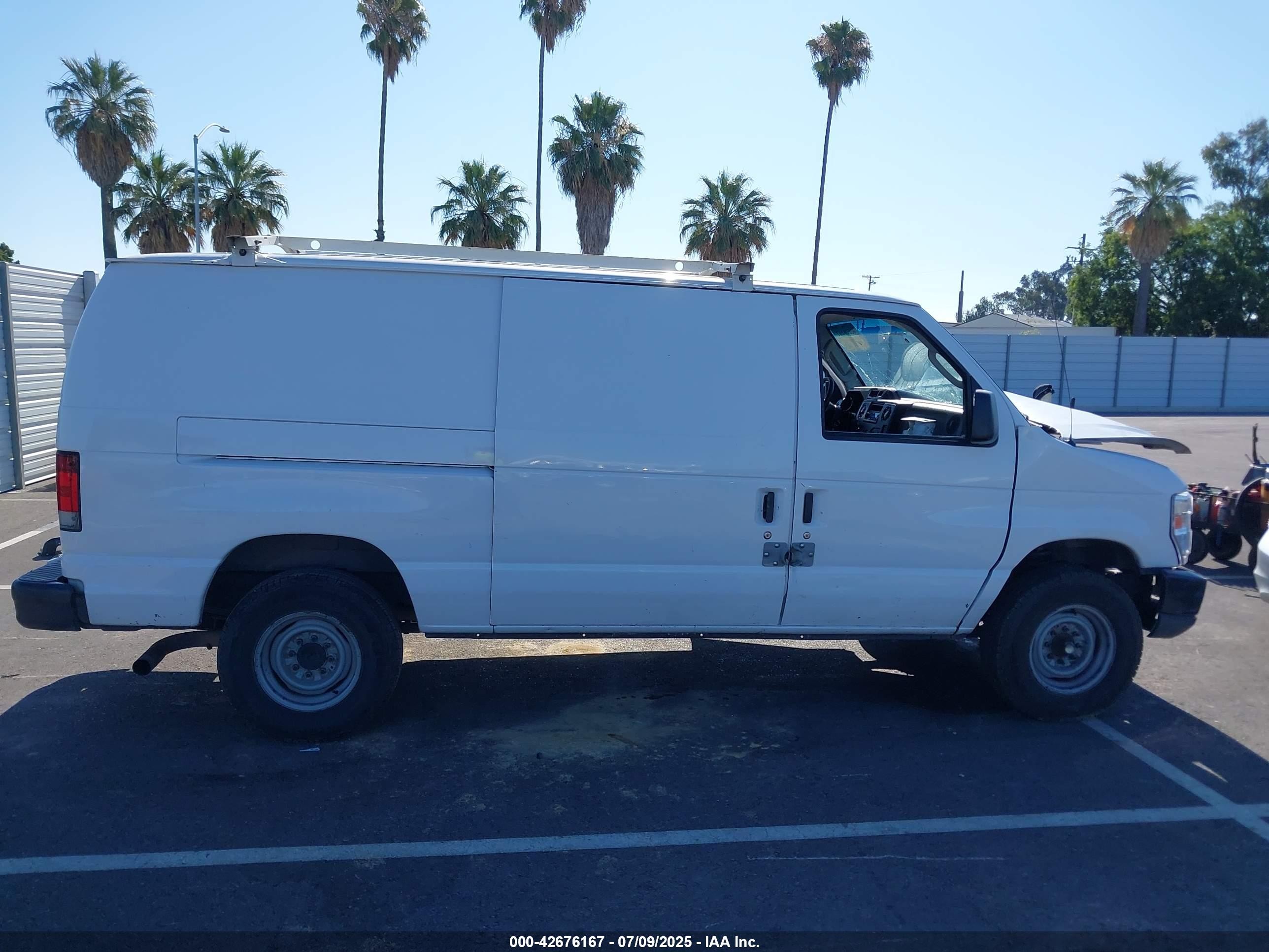 2011 Ford E-250 Commercial White vin: 1FTNE2EL7BDA94086