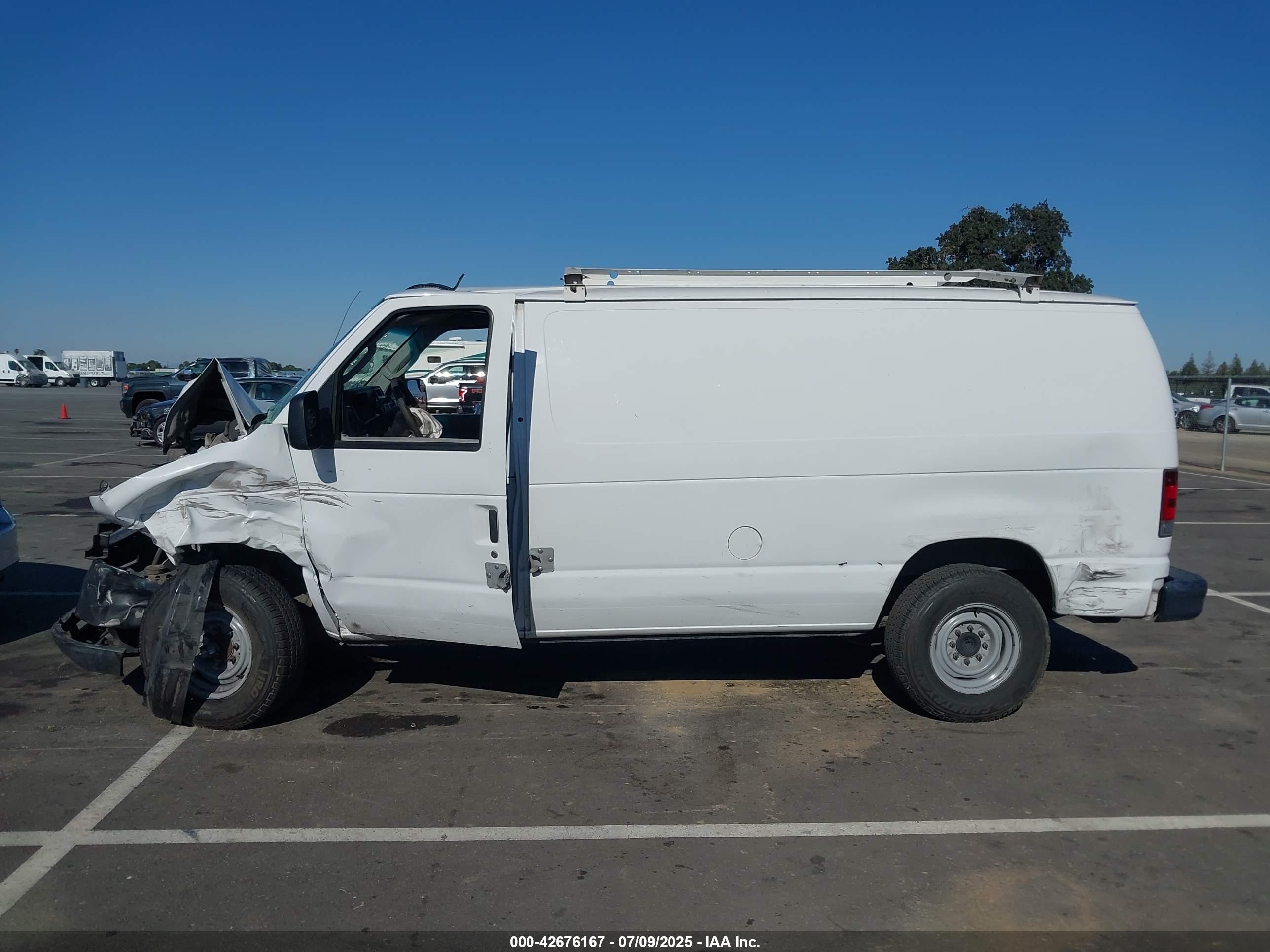 2011 Ford E-250 Commercial White vin: 1FTNE2EL7BDA94086