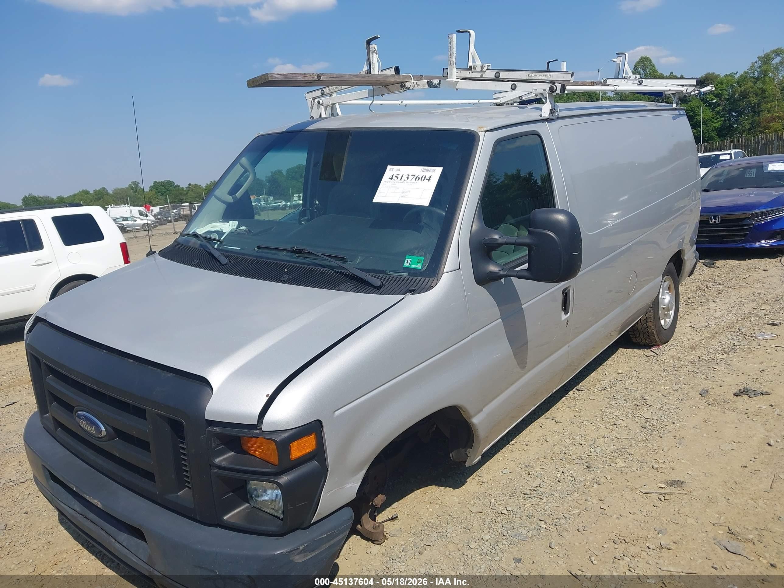 2011 Ford E-250 Commercial Silver vin: 1FTNE2EL7BDB13199