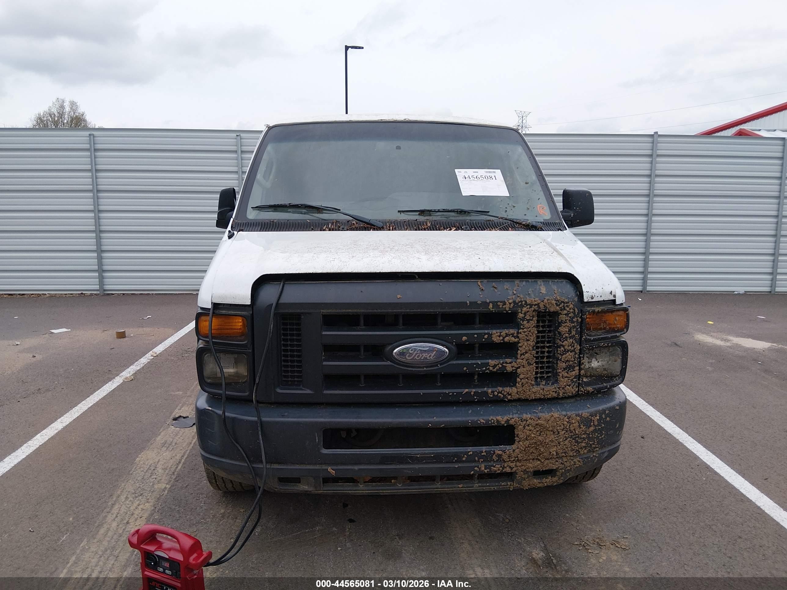 2013 Ford E-250 Commercial White vin: 1FTNE2EL7DDB13061
