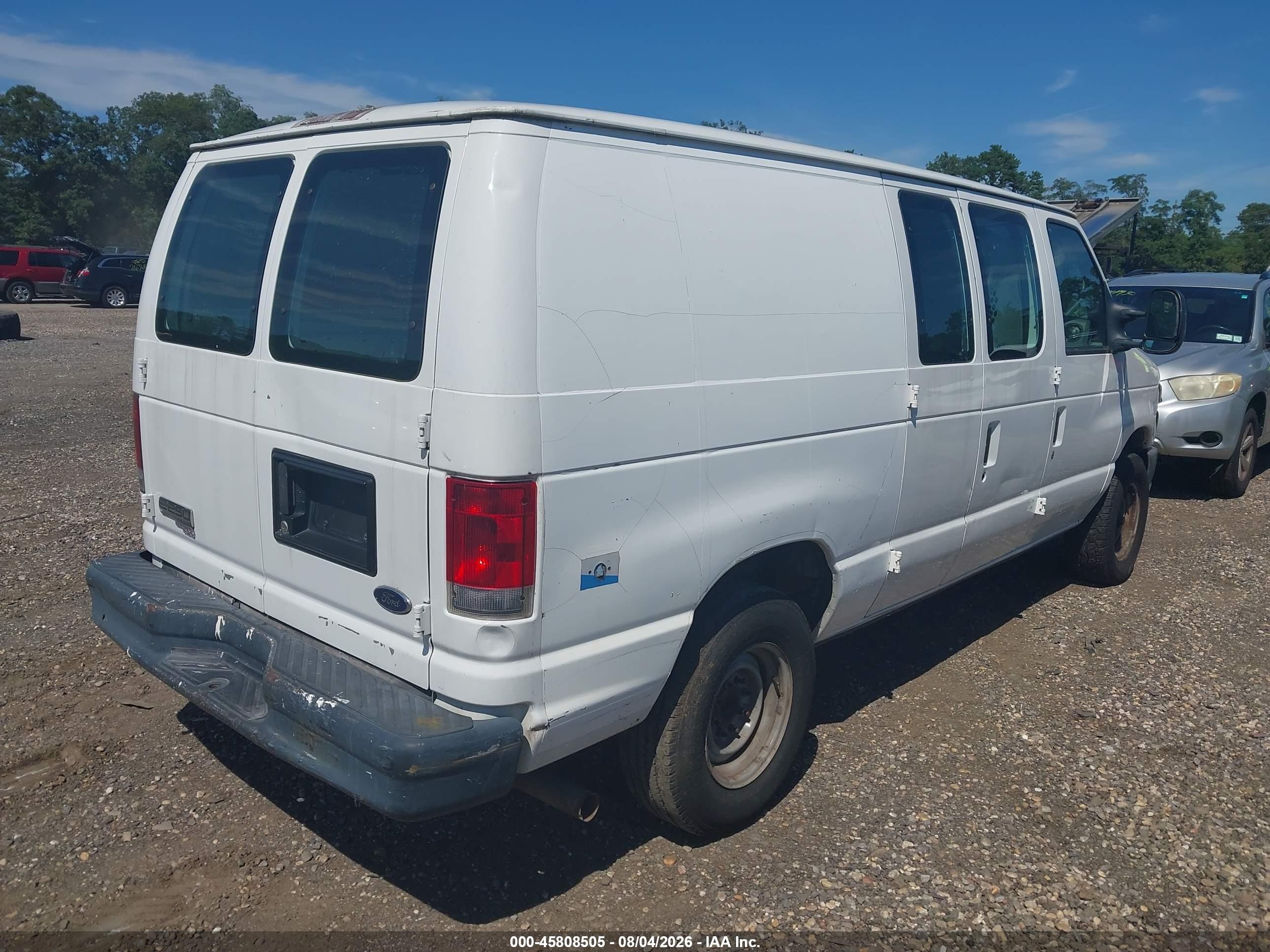 2011 Ford E-250 Commercial White vin: 1FTNE2EL8BDA19638