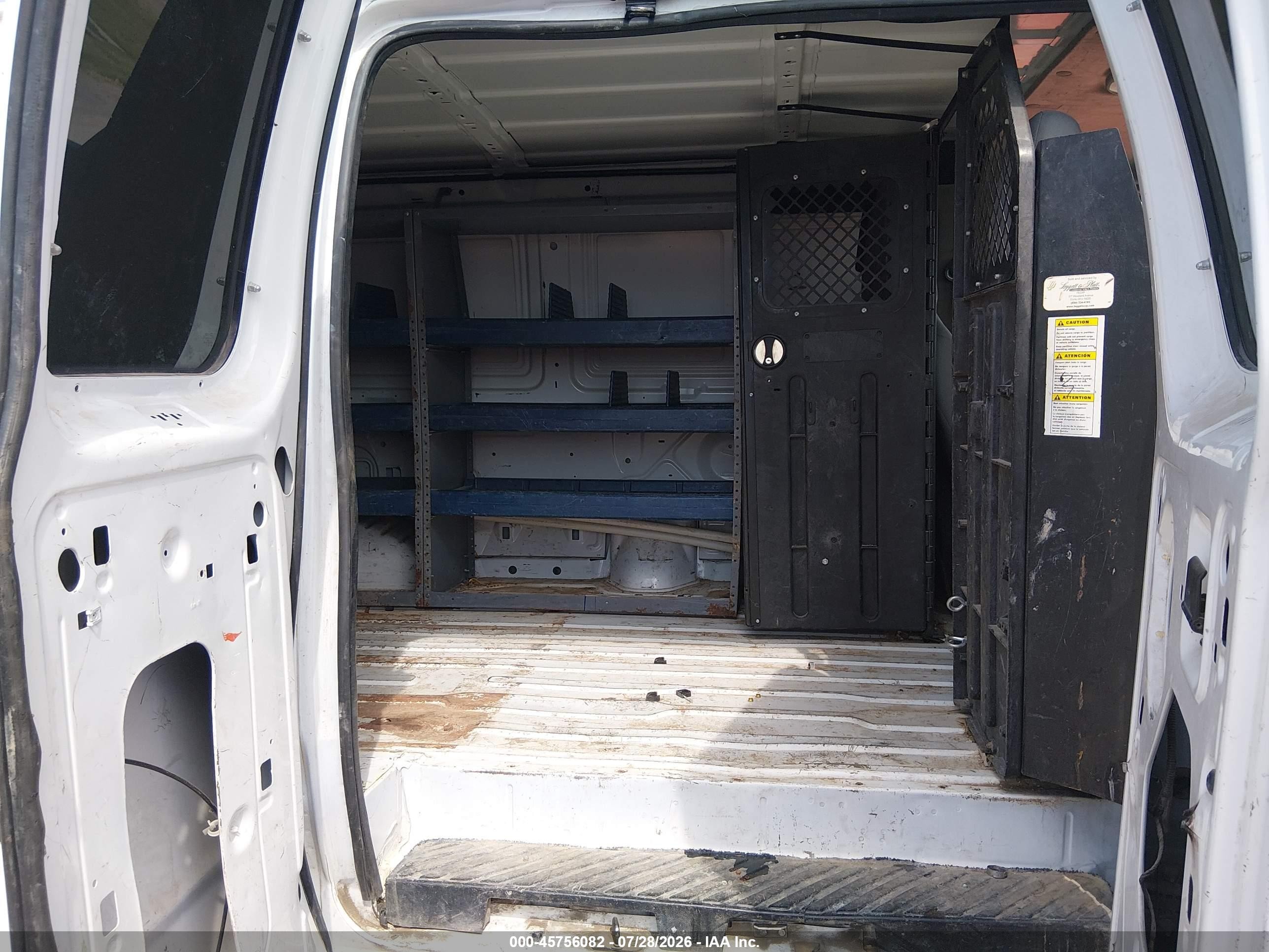 2012 Ford E-250 Commercial White vin: 1FTNE2EL8CDA25764