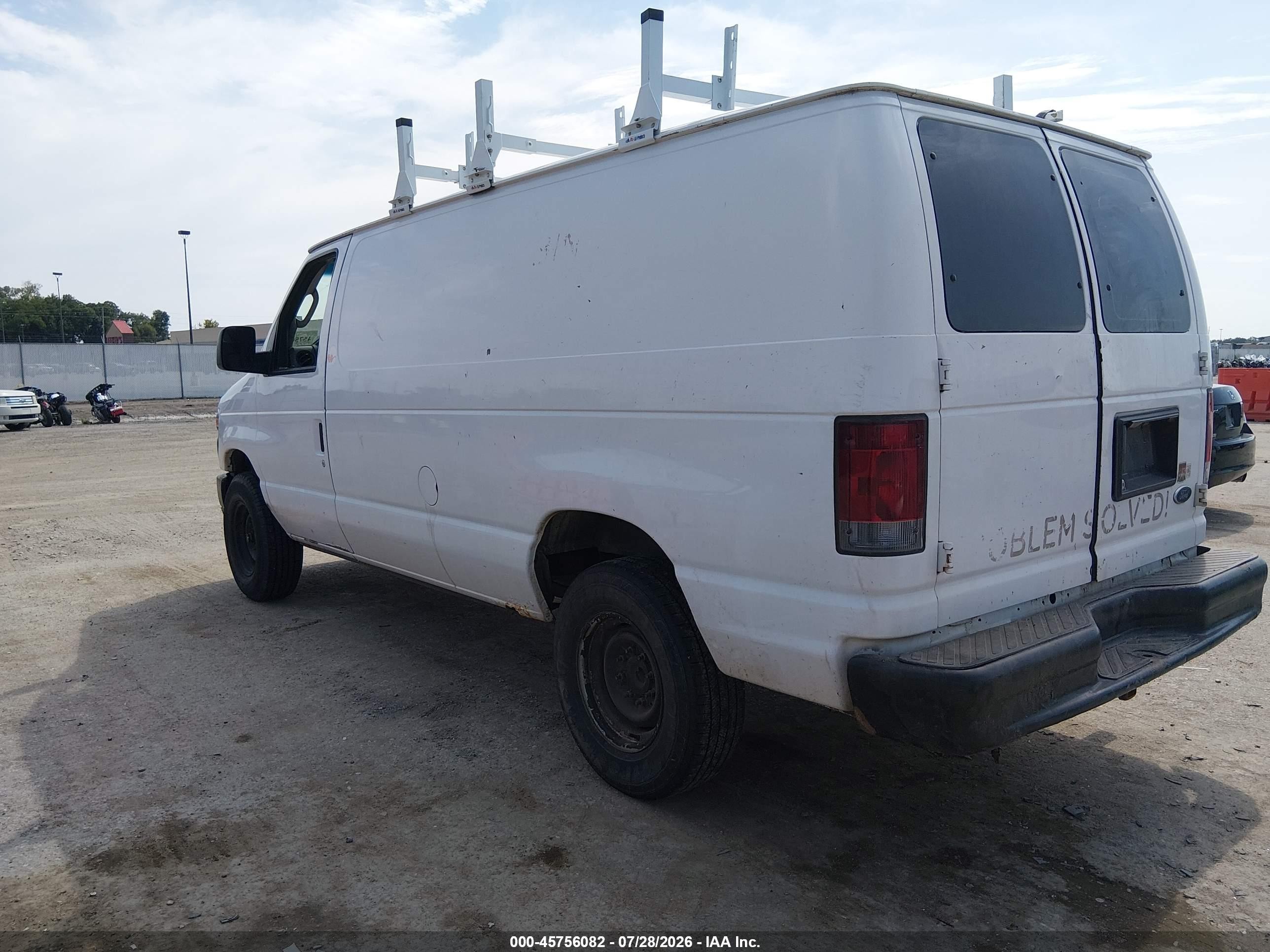 2012 Ford E-250 Commercial White vin: 1FTNE2EL8CDA25764