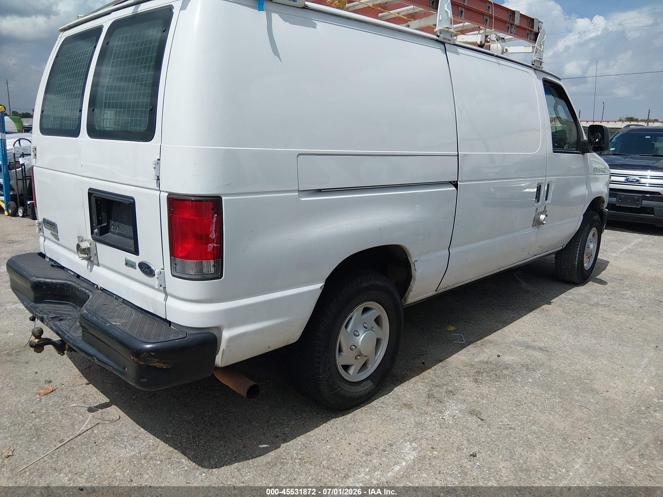 2014 Ford E-250 Commercial White vin: 1FTNE2EL8EDA50294