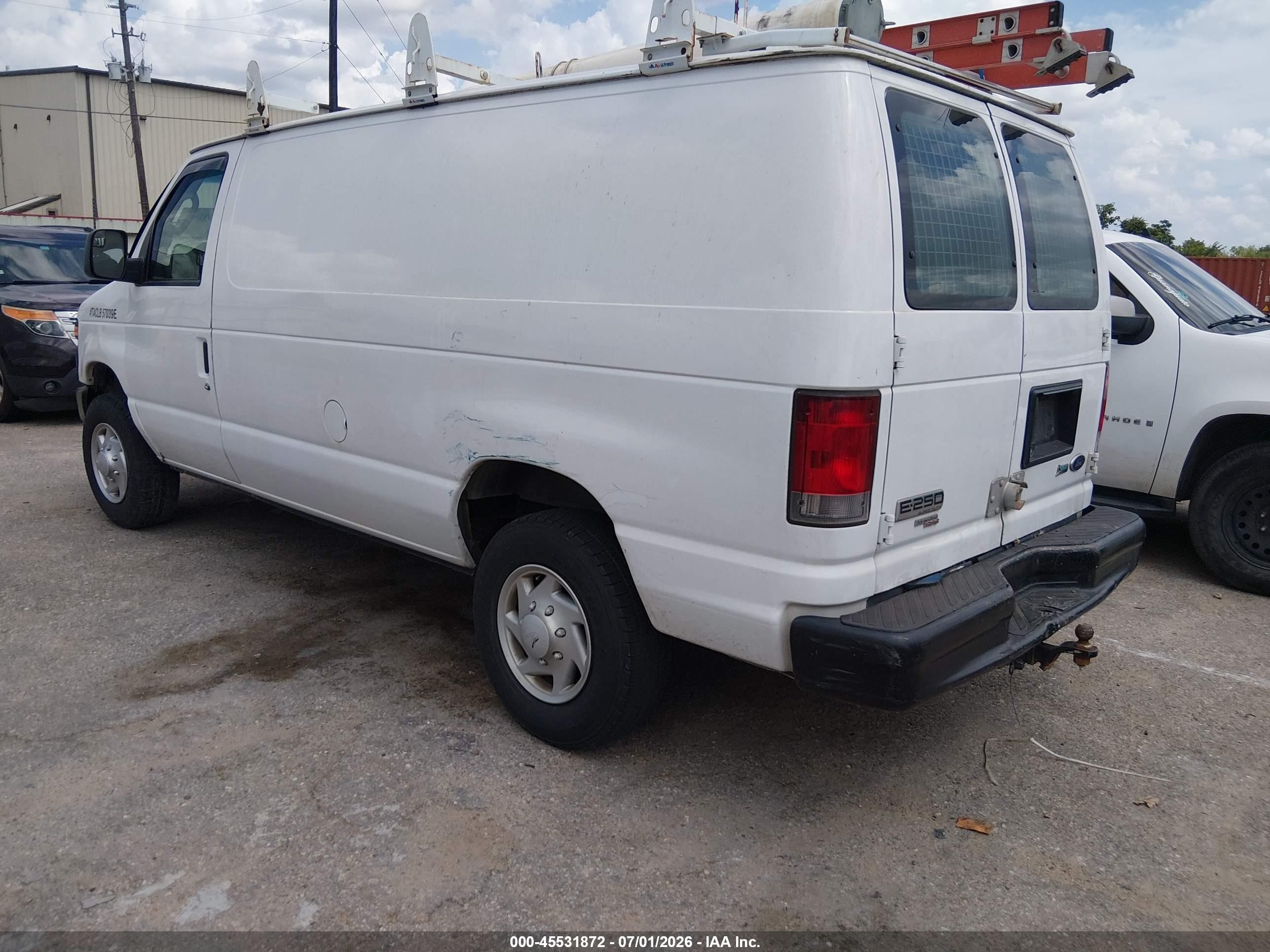 2014 Ford E-250 Commercial White vin: 1FTNE2EL8EDA50294