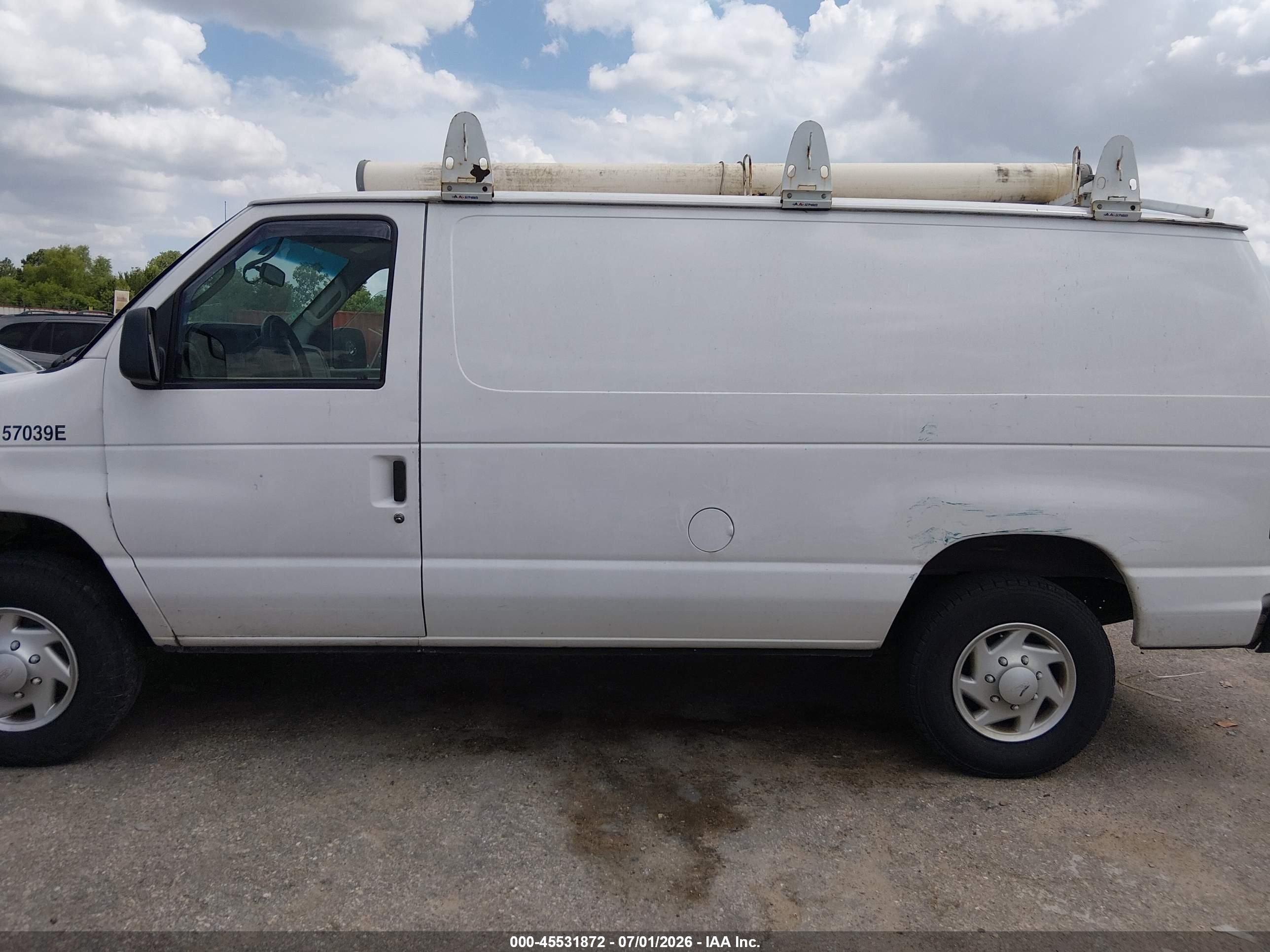 2014 Ford E-250 Commercial White vin: 1FTNE2EL8EDA50294