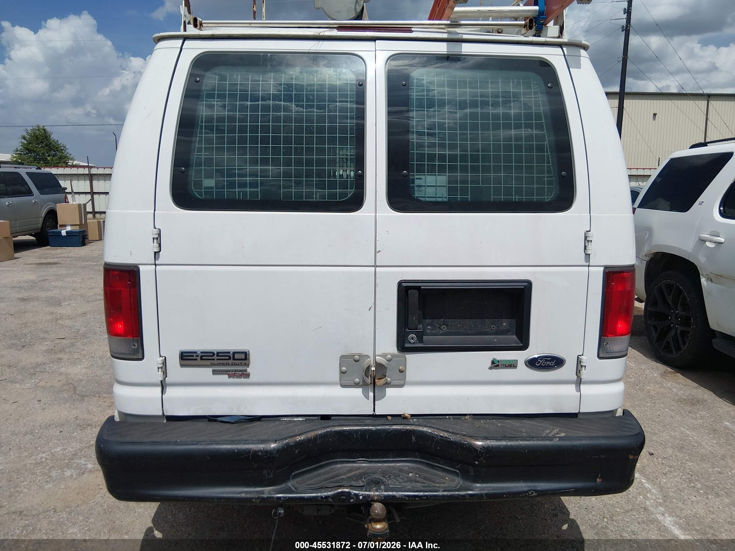 2014 Ford E-250 Commercial White vin: 1FTNE2EL8EDA50294