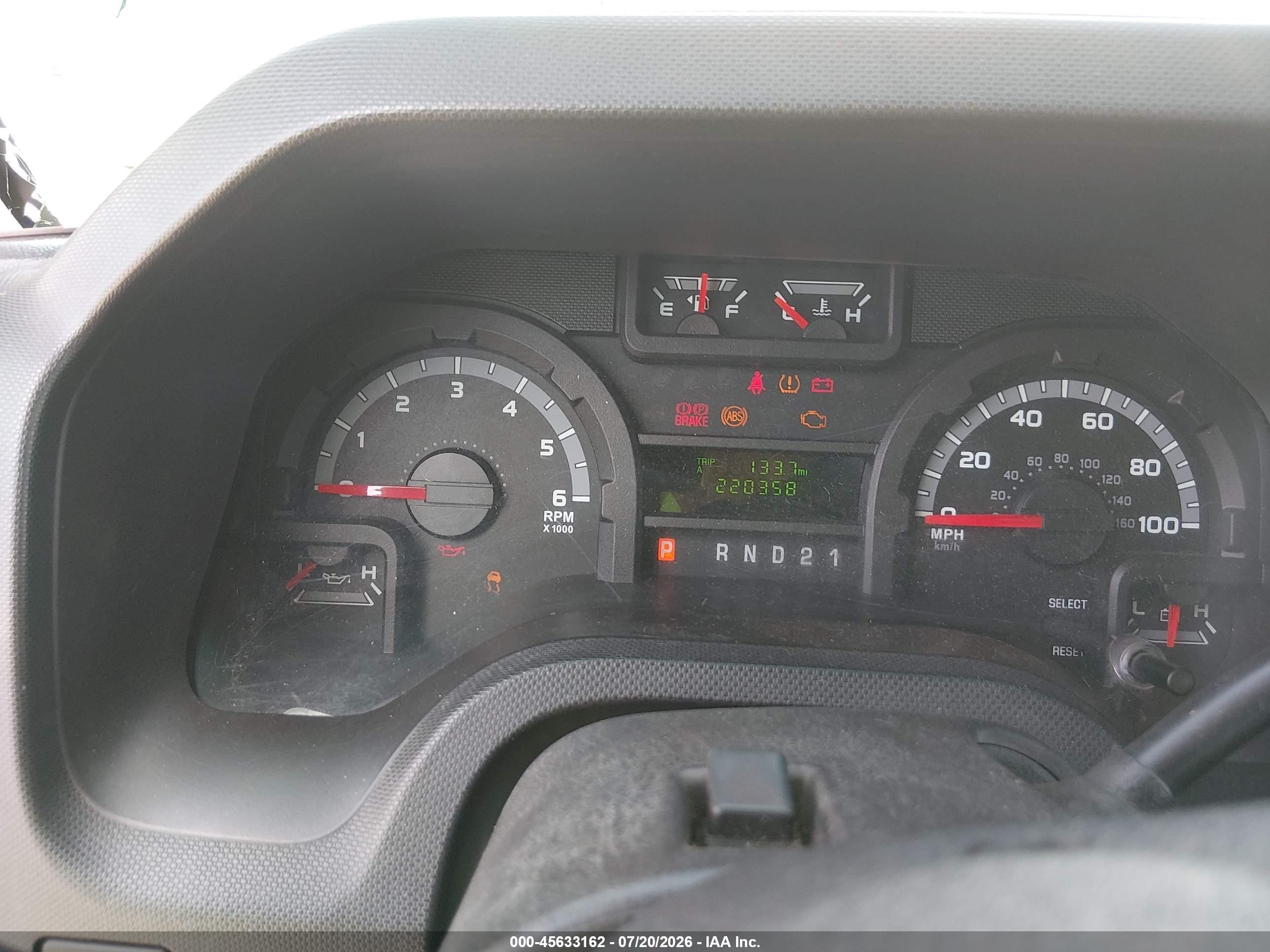 2011 Ford E-250 Commercial White vin: 1FTNE2ELXBDB09812