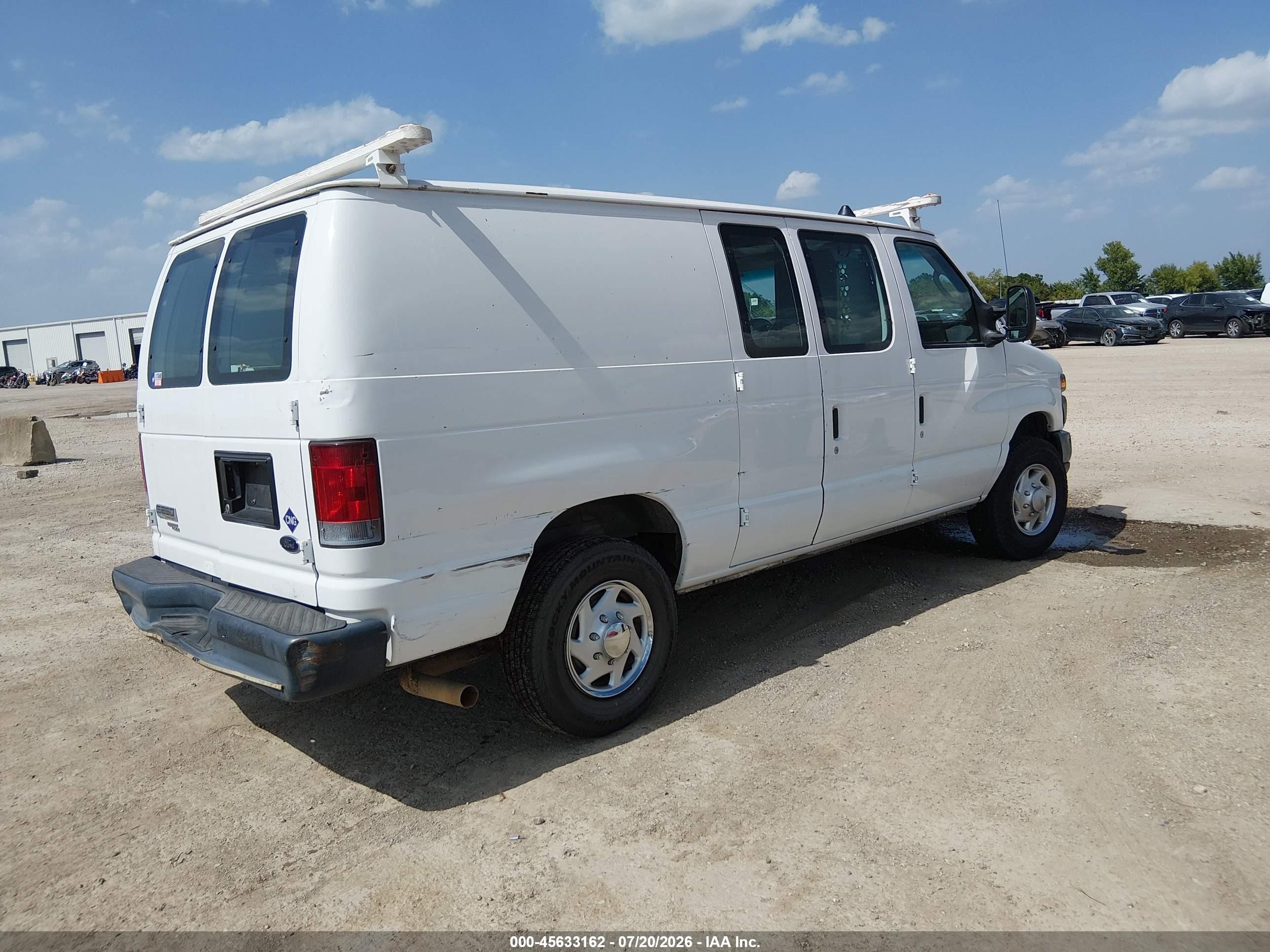 2011 Ford E-250 Commercial White vin: 1FTNE2ELXBDB09812