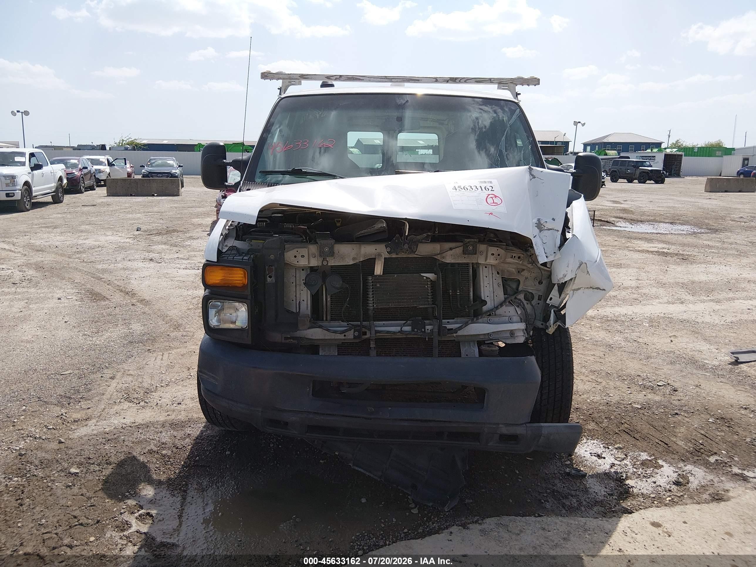 2011 Ford E-250 Commercial White vin: 1FTNE2ELXBDB09812