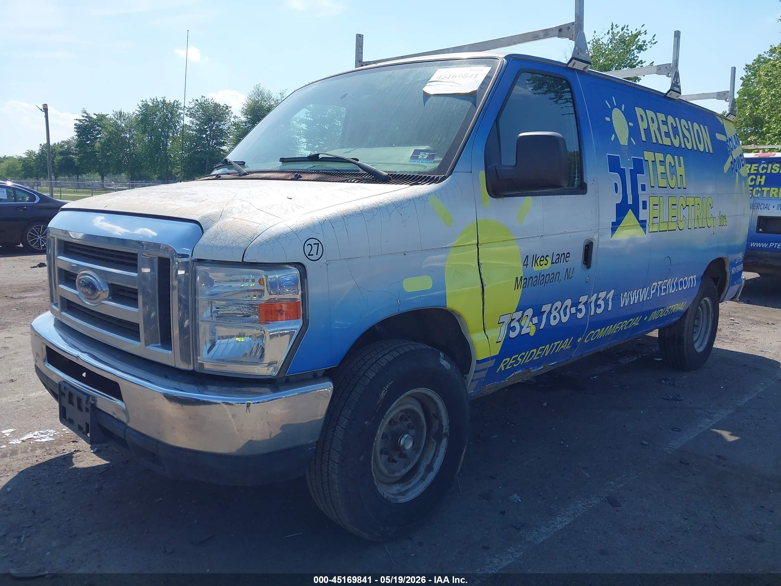 2012 Ford E-250 Commercial White vin: 1FTNE2ELXCDA94830