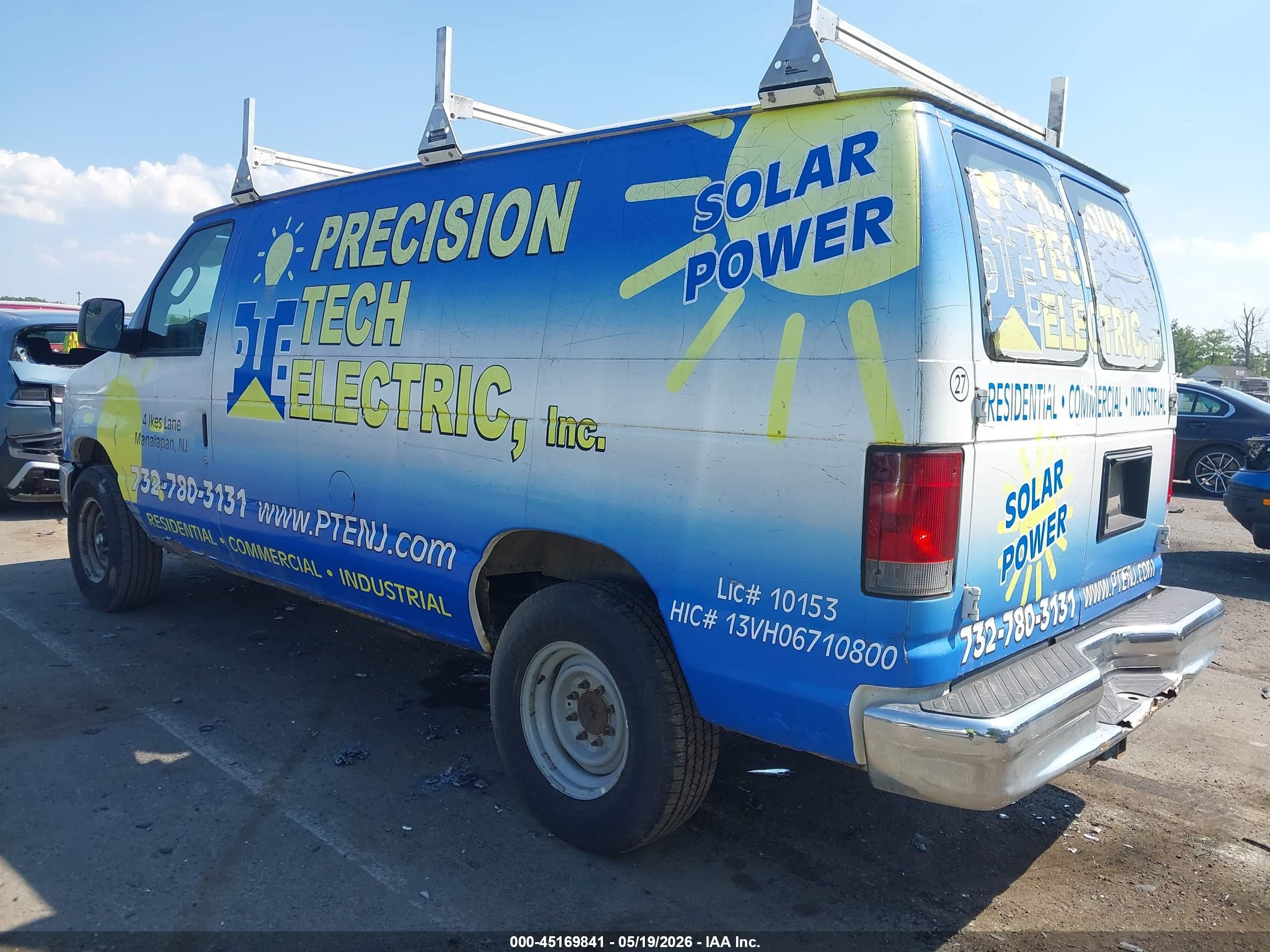 2012 Ford E-250 Commercial White vin: 1FTNE2ELXCDA94830