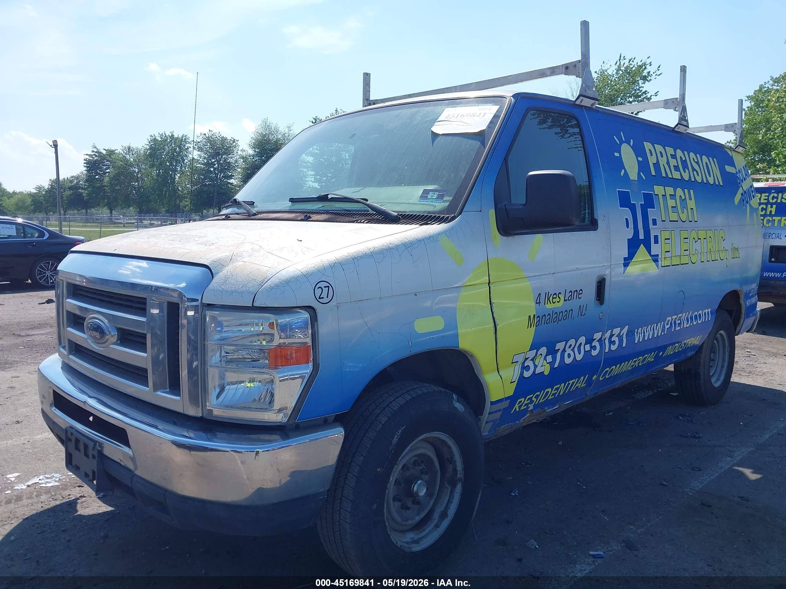 2012 Ford E-250 Commercial White vin: 1FTNE2ELXCDA94830