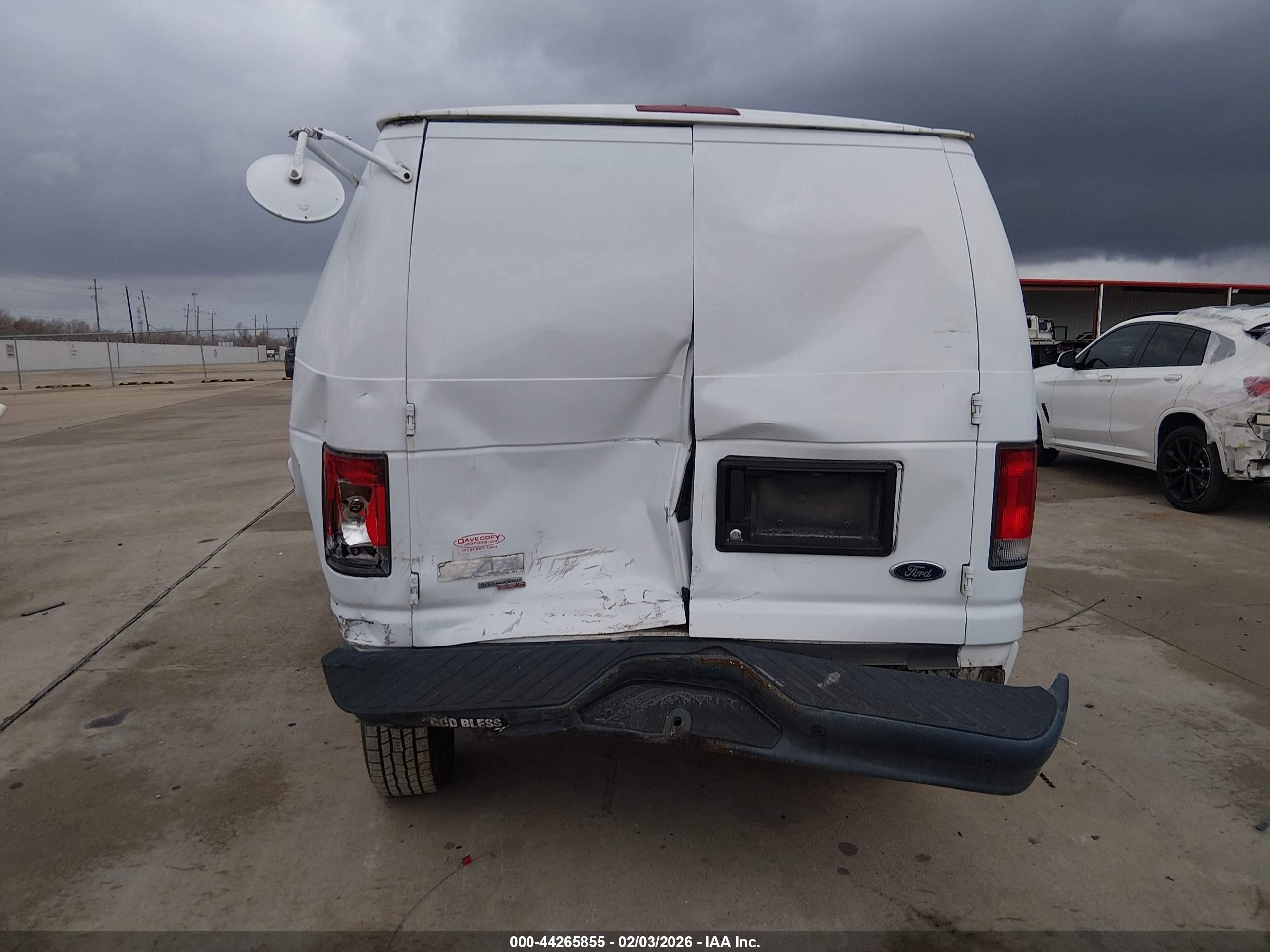 2014 Ford E-250 Commercial Белый vin: 1FTNE2ELXEDA48529