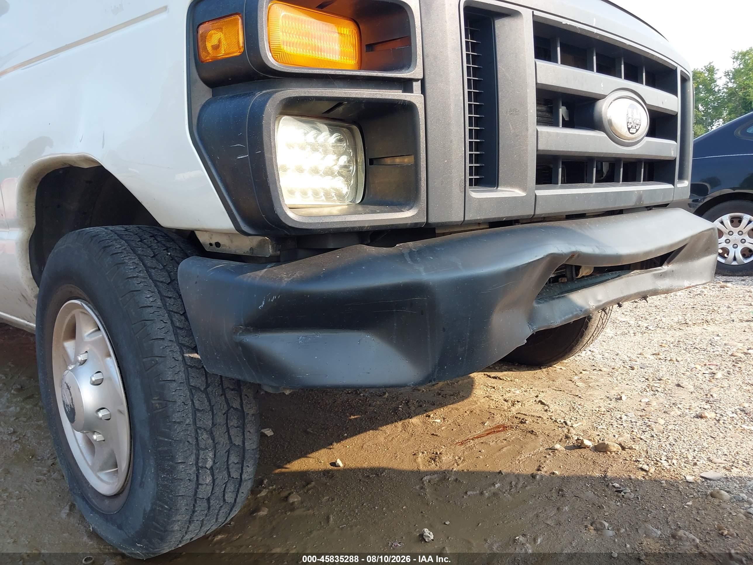 2014 Ford E-250 Commercial White vin: 1FTNE2ELXEDA67212