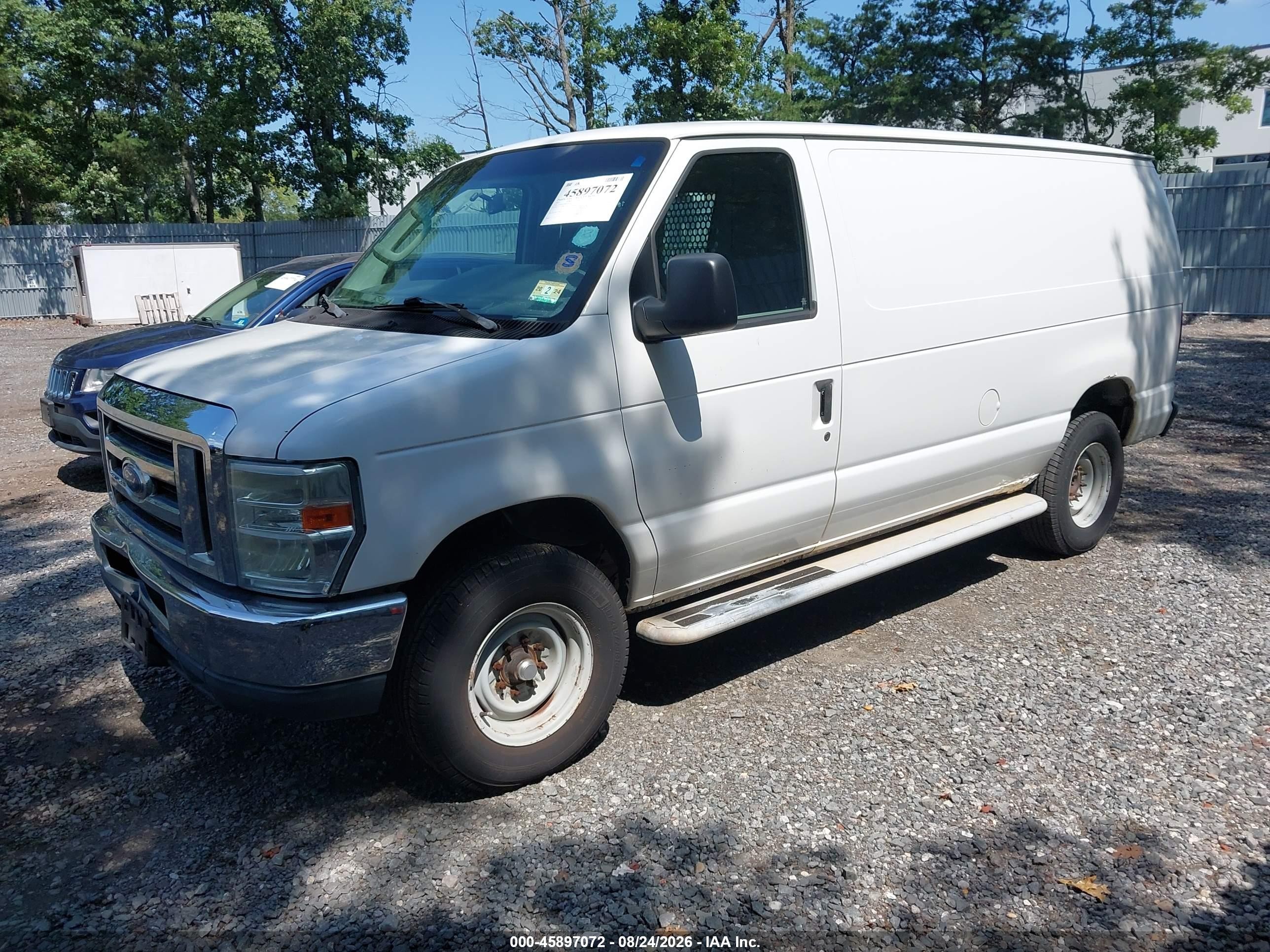 2012 Ford E-250 Commercial Белый vin: 1FTNE2EW0CDA24571