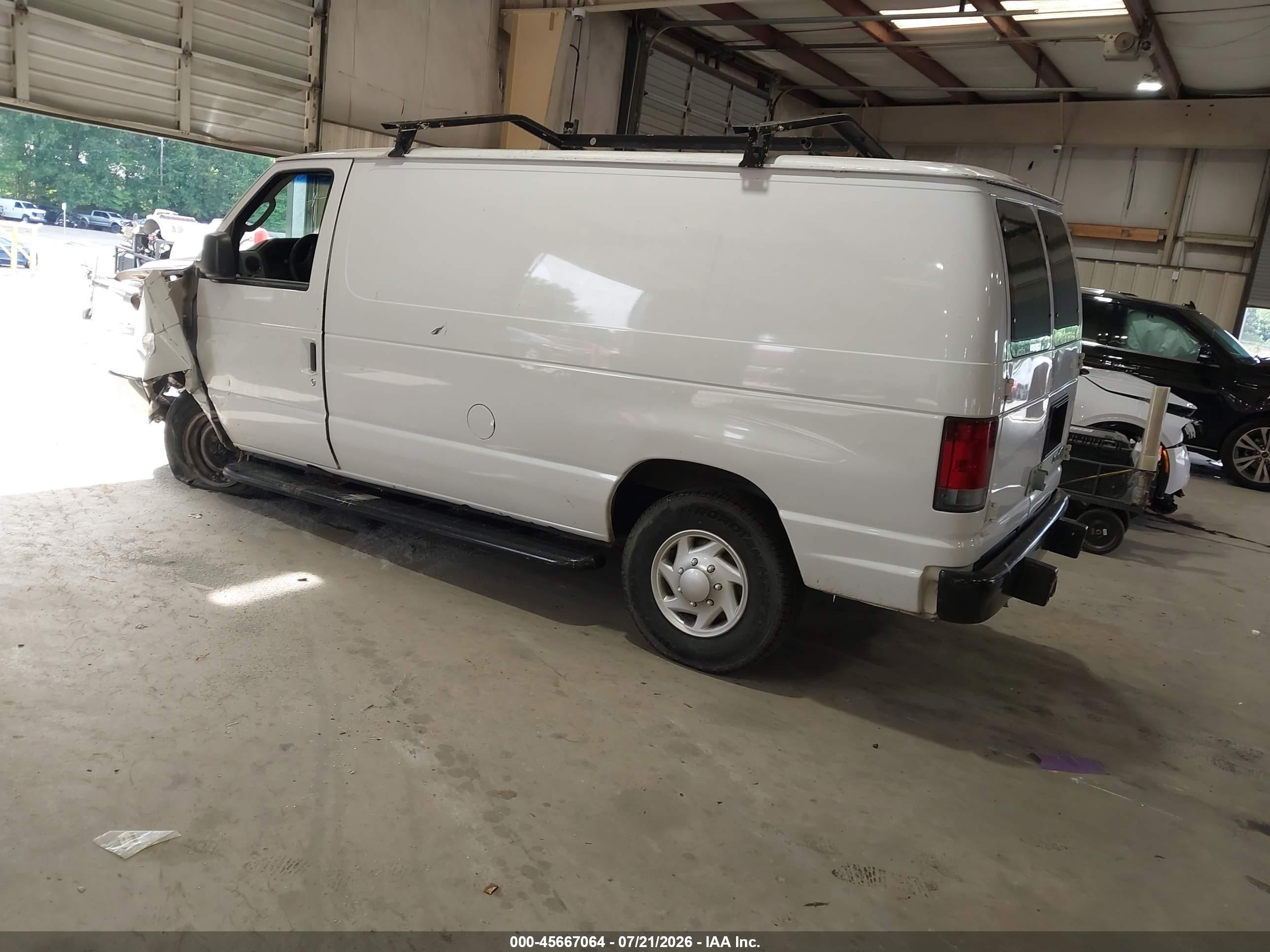 2012 Ford E-250 Commercial White vin: 1FTNE2EW0CDB05361