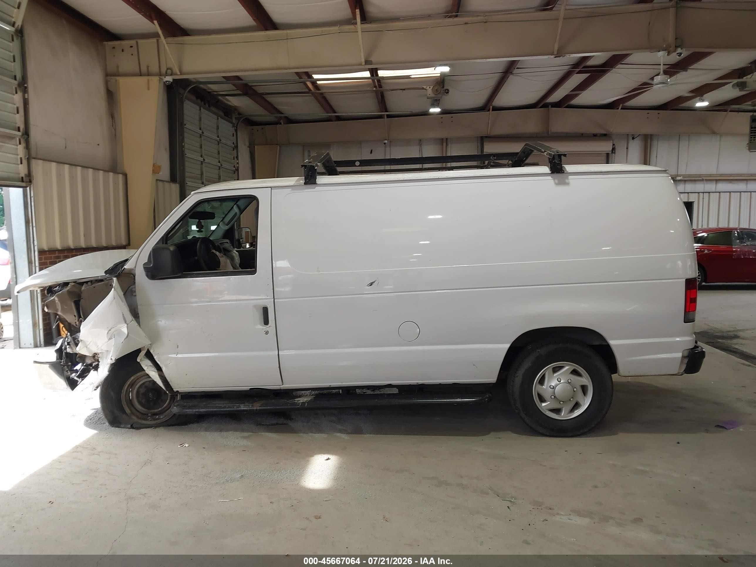 2012 Ford E-250 Commercial White vin: 1FTNE2EW0CDB05361