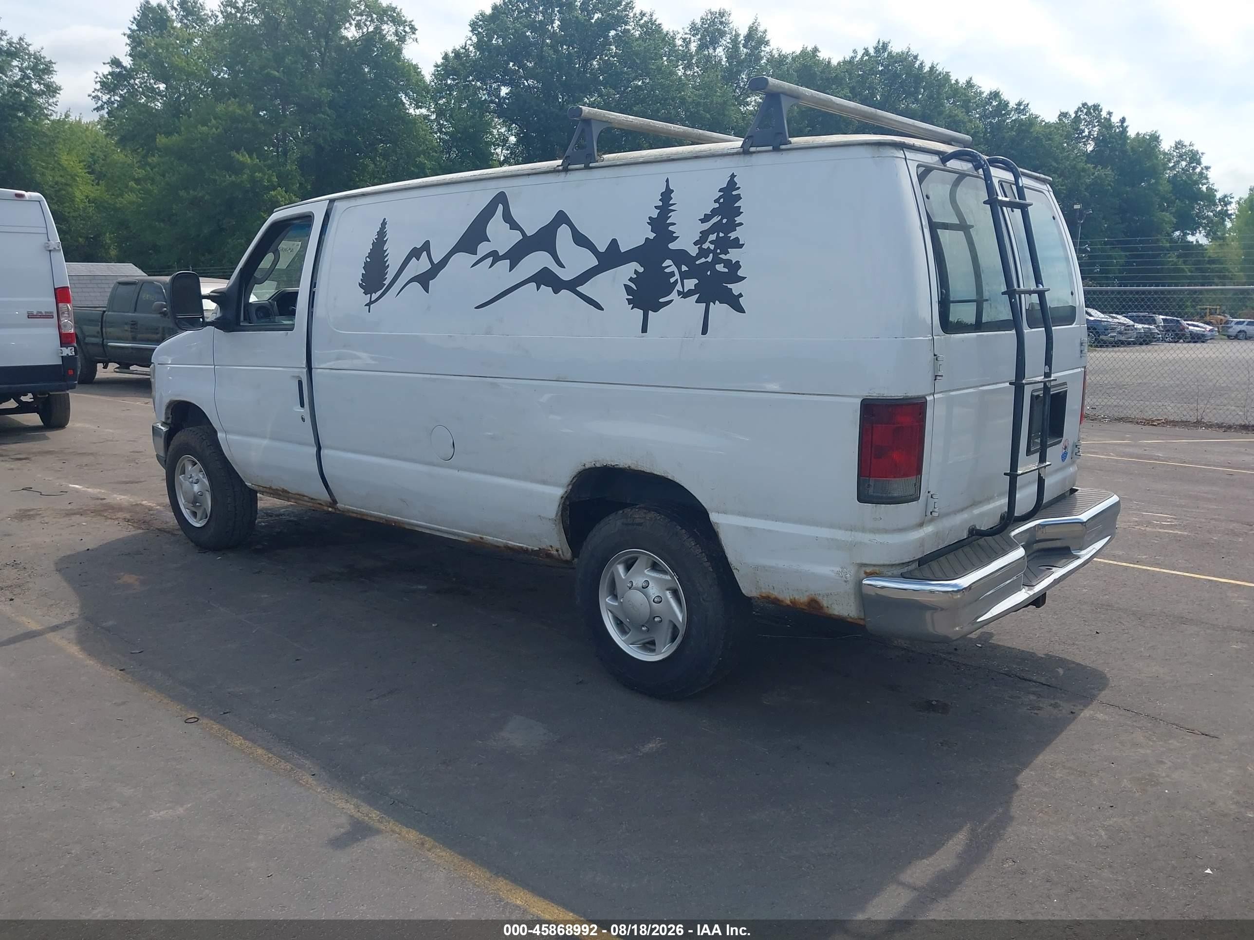 2012 Ford E-250 Commercial Белый vin: 1FTNE2EW0CDB36853