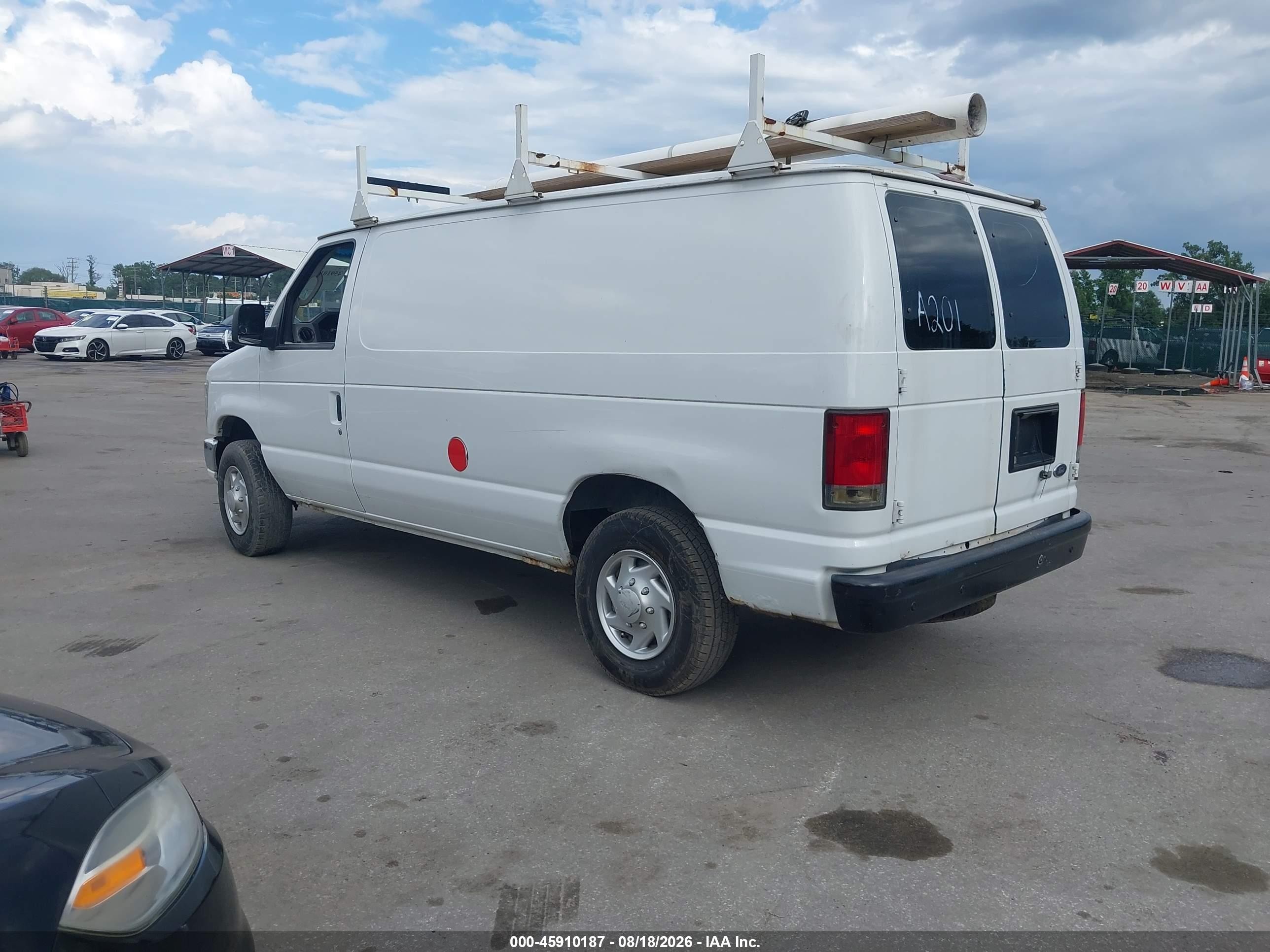 2014 Ford E-250 Commercial White vin: 1FTNE2EW0EDA20149