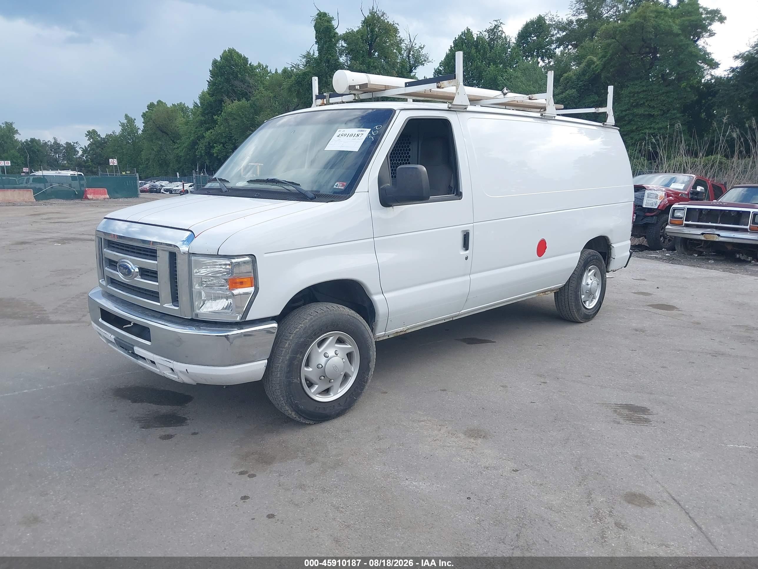 2014 Ford E-250 Commercial White vin: 1FTNE2EW0EDA20149