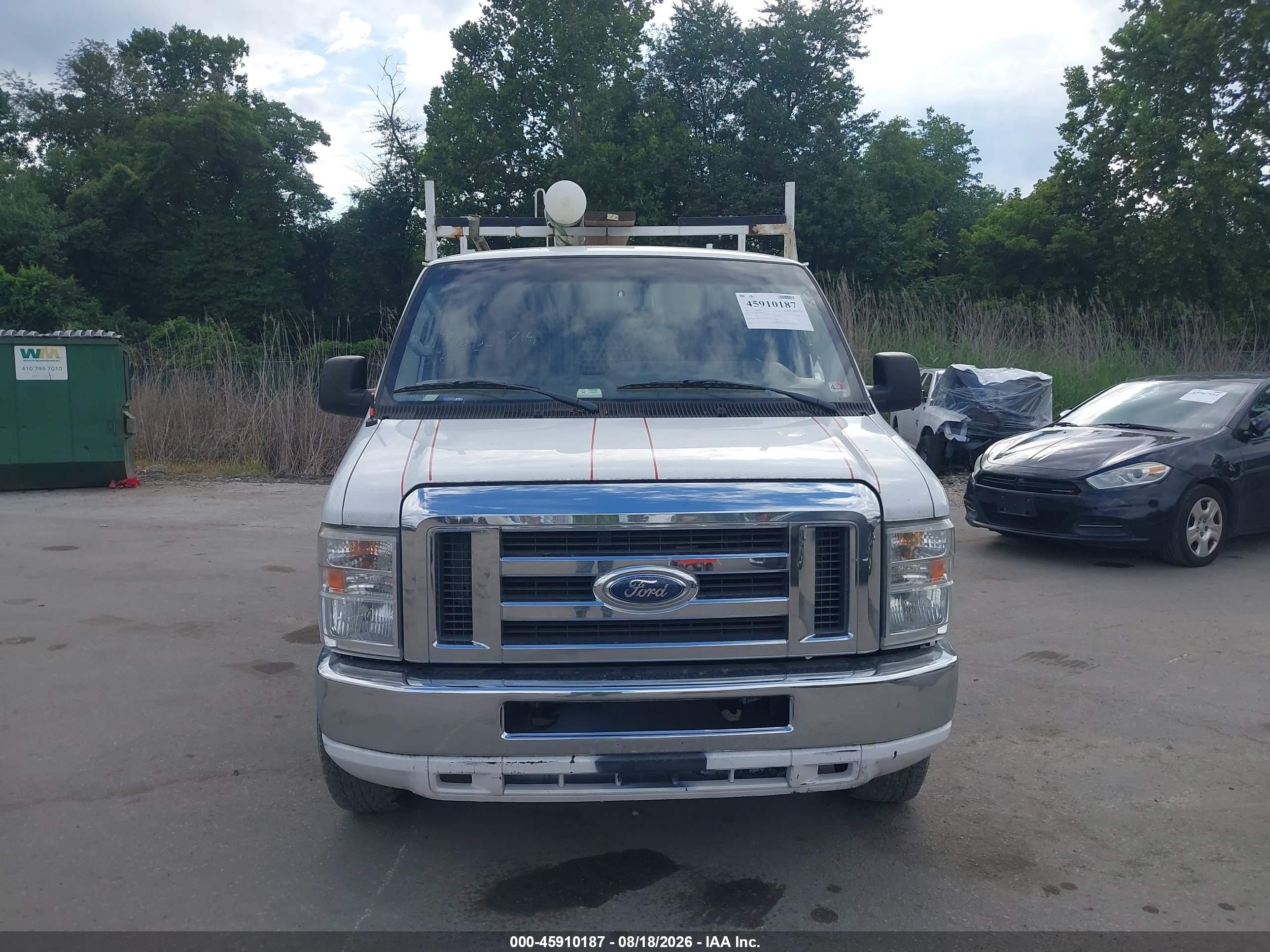 2014 Ford E-250 Commercial White vin: 1FTNE2EW0EDA20149
