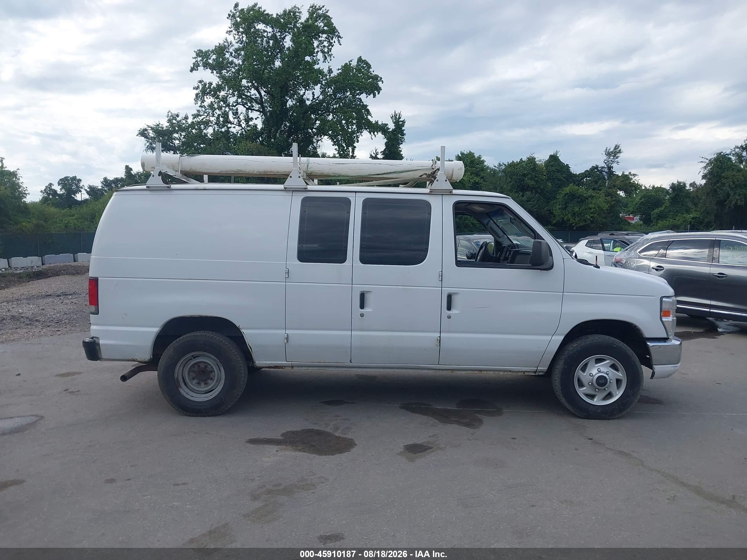2014 Ford E-250 Commercial White vin: 1FTNE2EW0EDA20149
