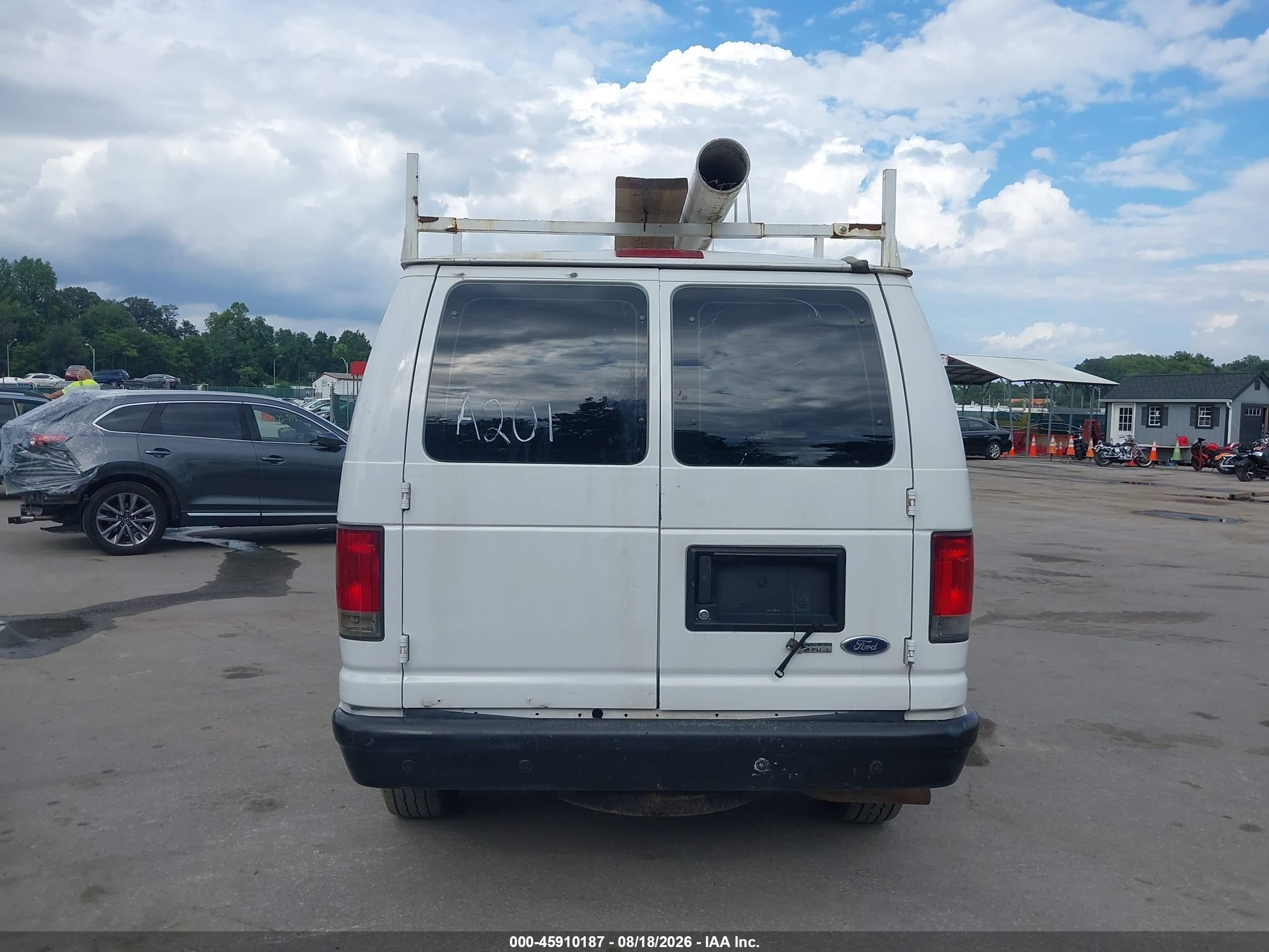 2014 Ford E-250 Commercial White vin: 1FTNE2EW0EDA20149