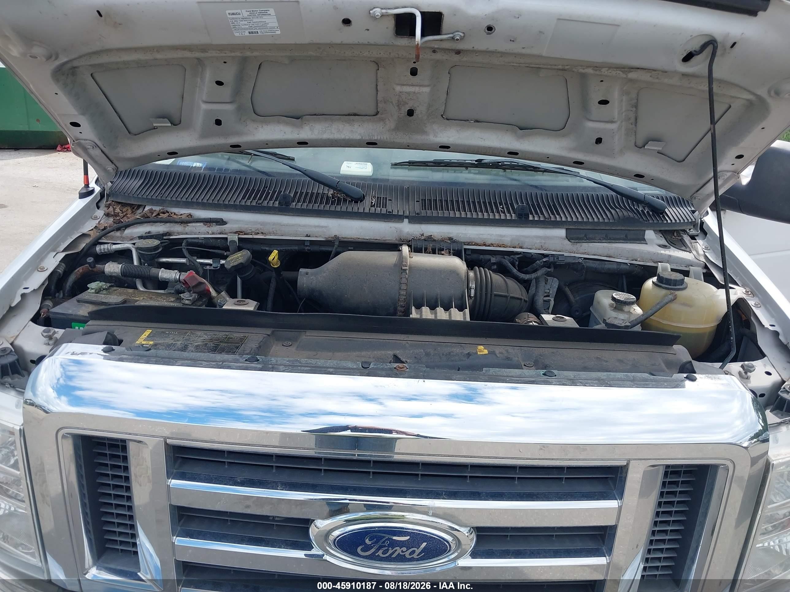 2014 Ford E-250 Commercial White vin: 1FTNE2EW0EDA20149