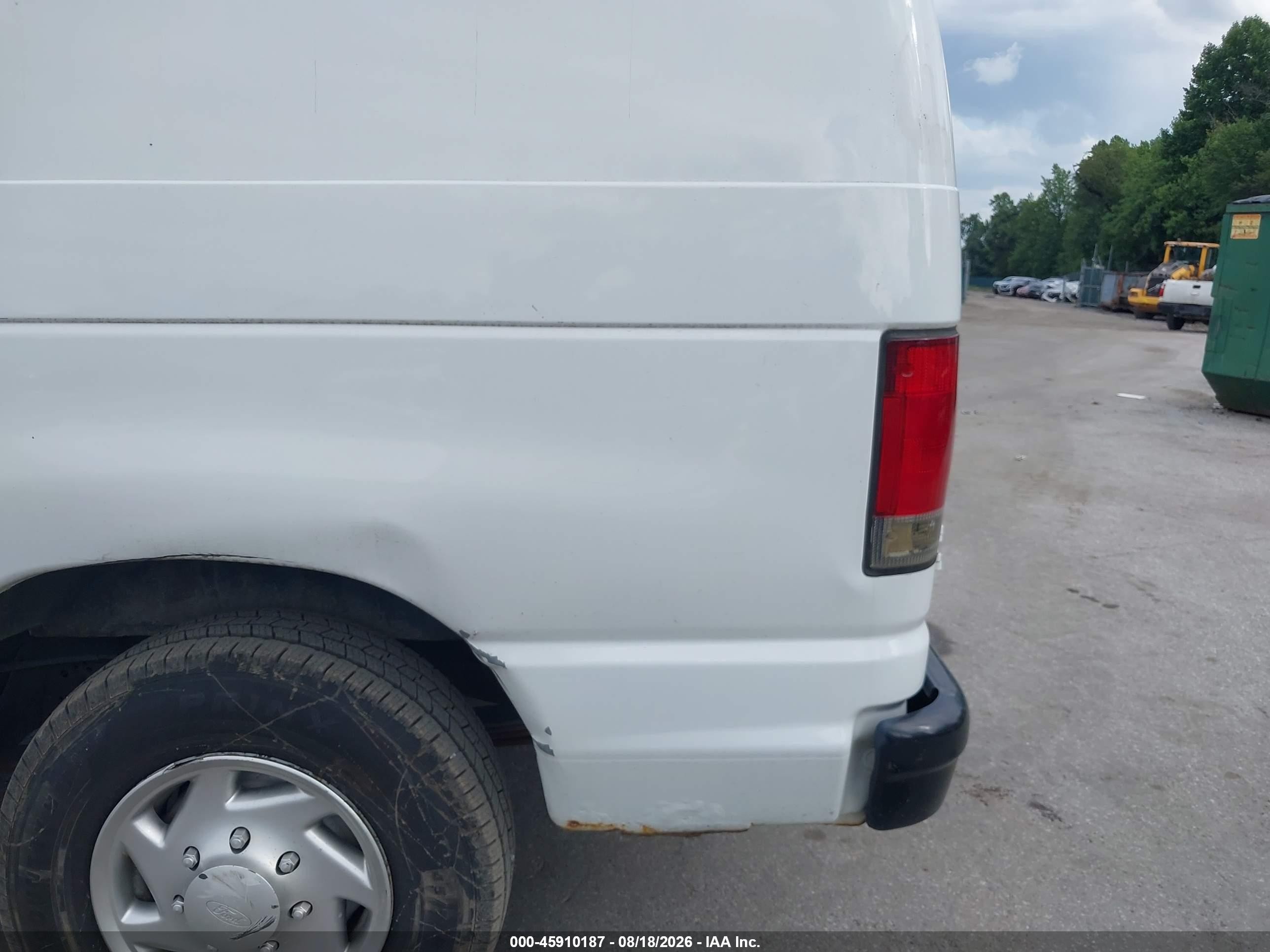 2014 Ford E-250 Commercial White vin: 1FTNE2EW0EDA20149