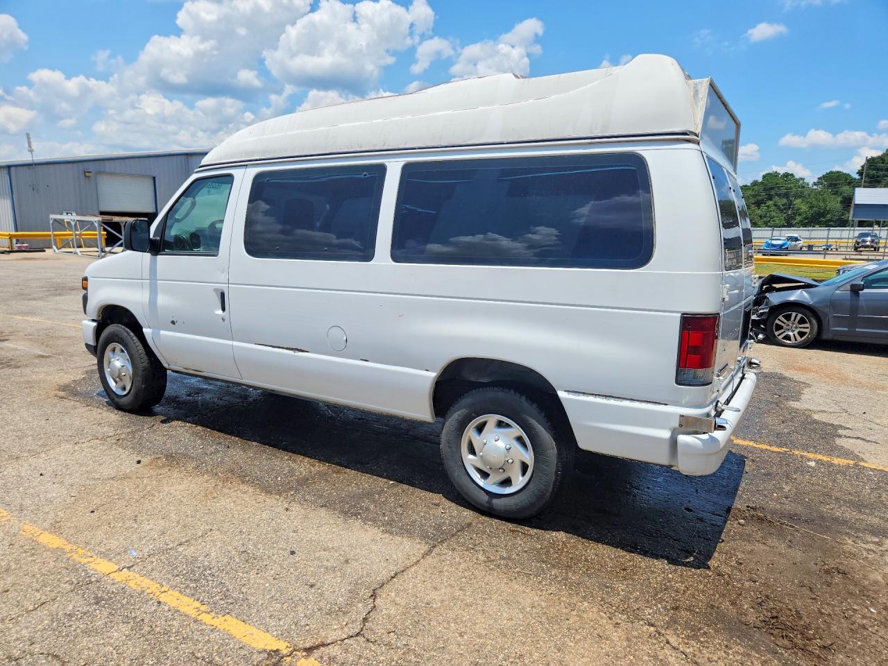 2010 Ford Econoline E250 Van White vin: 1FTNE2EW1ADA99454