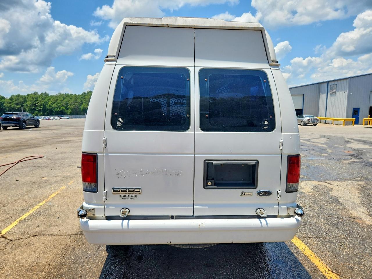 2010 Ford Econoline E250 Van White vin: 1FTNE2EW1ADA99454