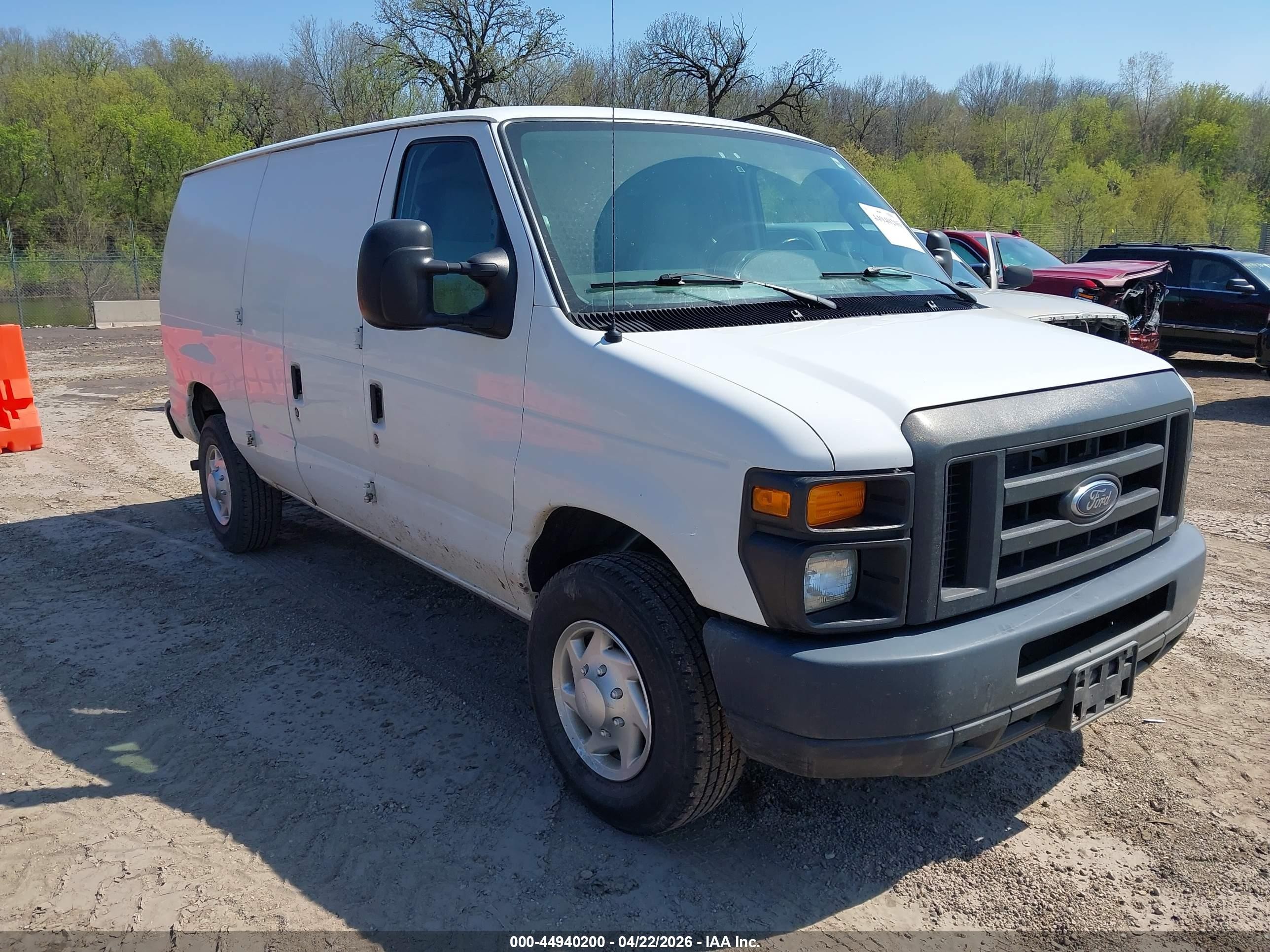 2012 Ford E-250 Commercial White vin: 1FTNE2EW1CDA42089