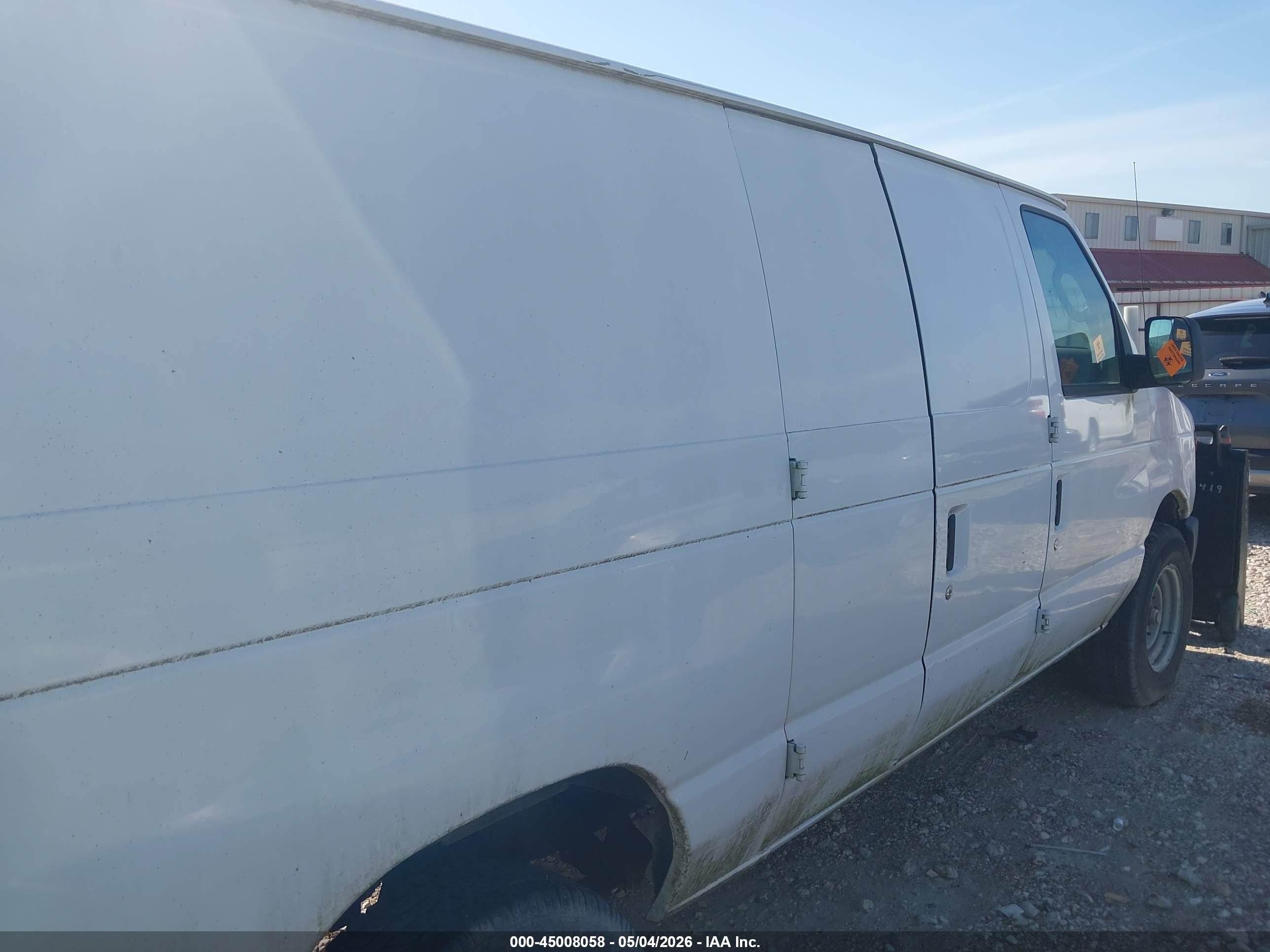 2014 Ford E-250 Commercial White vin: 1FTNE2EW1EDA07510