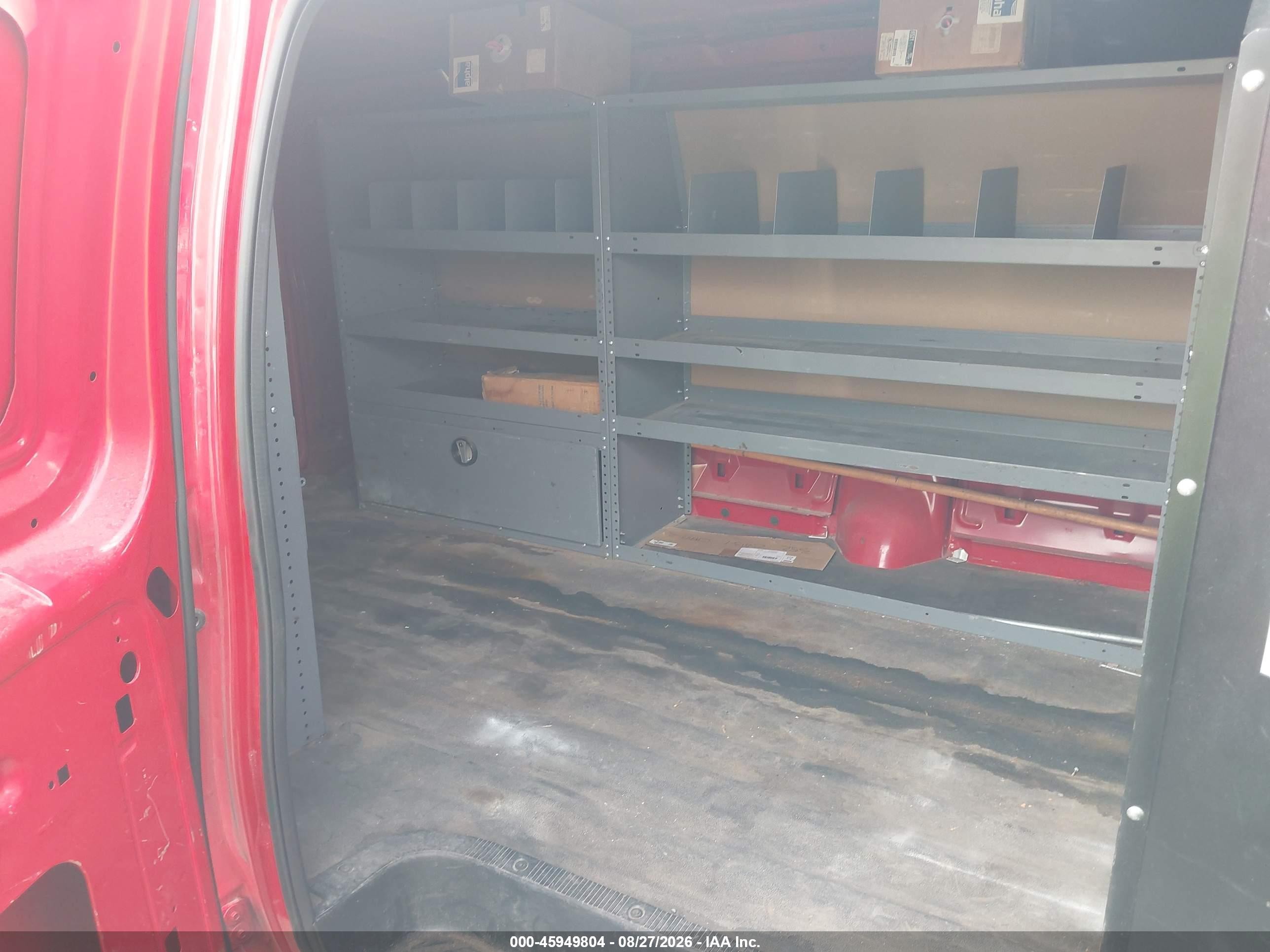 2014 Ford E-250 Commercial Red vin: 1FTNE2EW1EDB18445