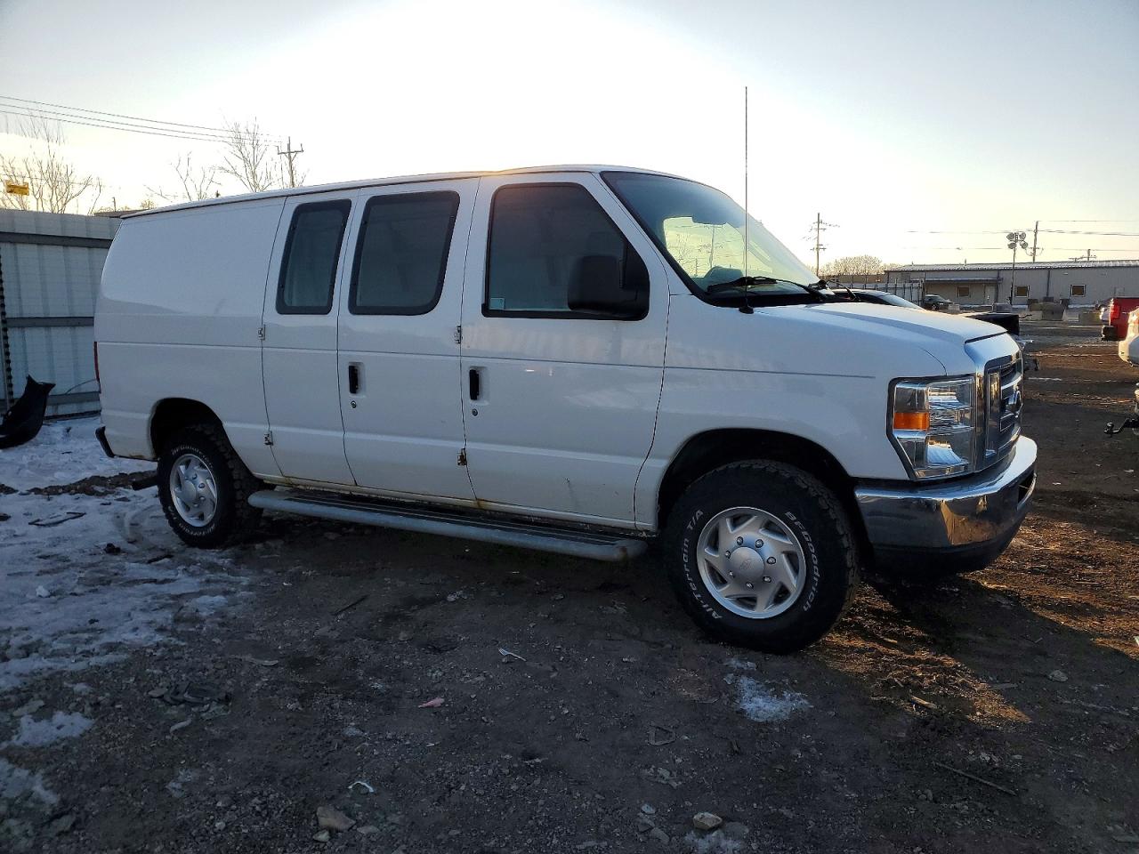 2013 Ford Econoline E250 Van White vin: 1FTNE2EW2DDA80237