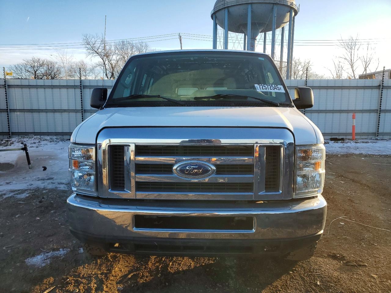 2013 Ford Econoline E250 Van White vin: 1FTNE2EW2DDA80237