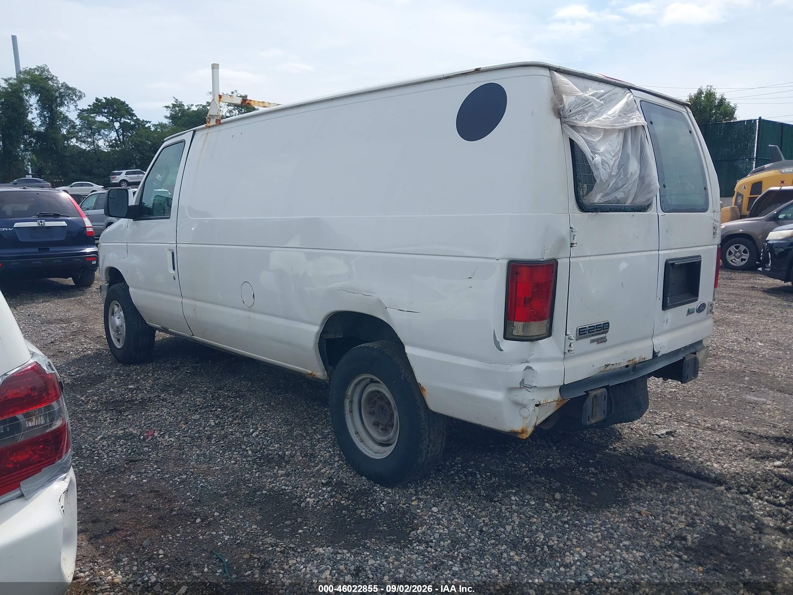 2011 Ford E-250 Commercial White vin: 1FTNE2EW3BDA74055