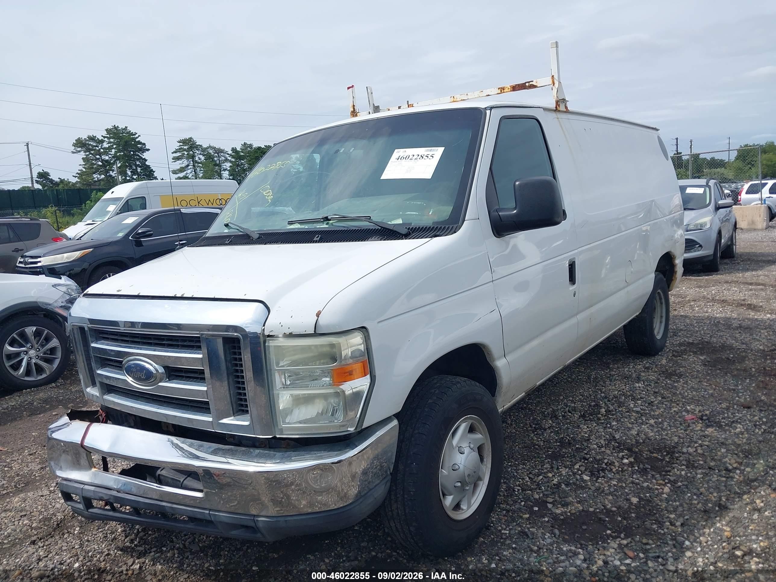 2011 Ford E-250 Commercial White vin: 1FTNE2EW3BDA74055