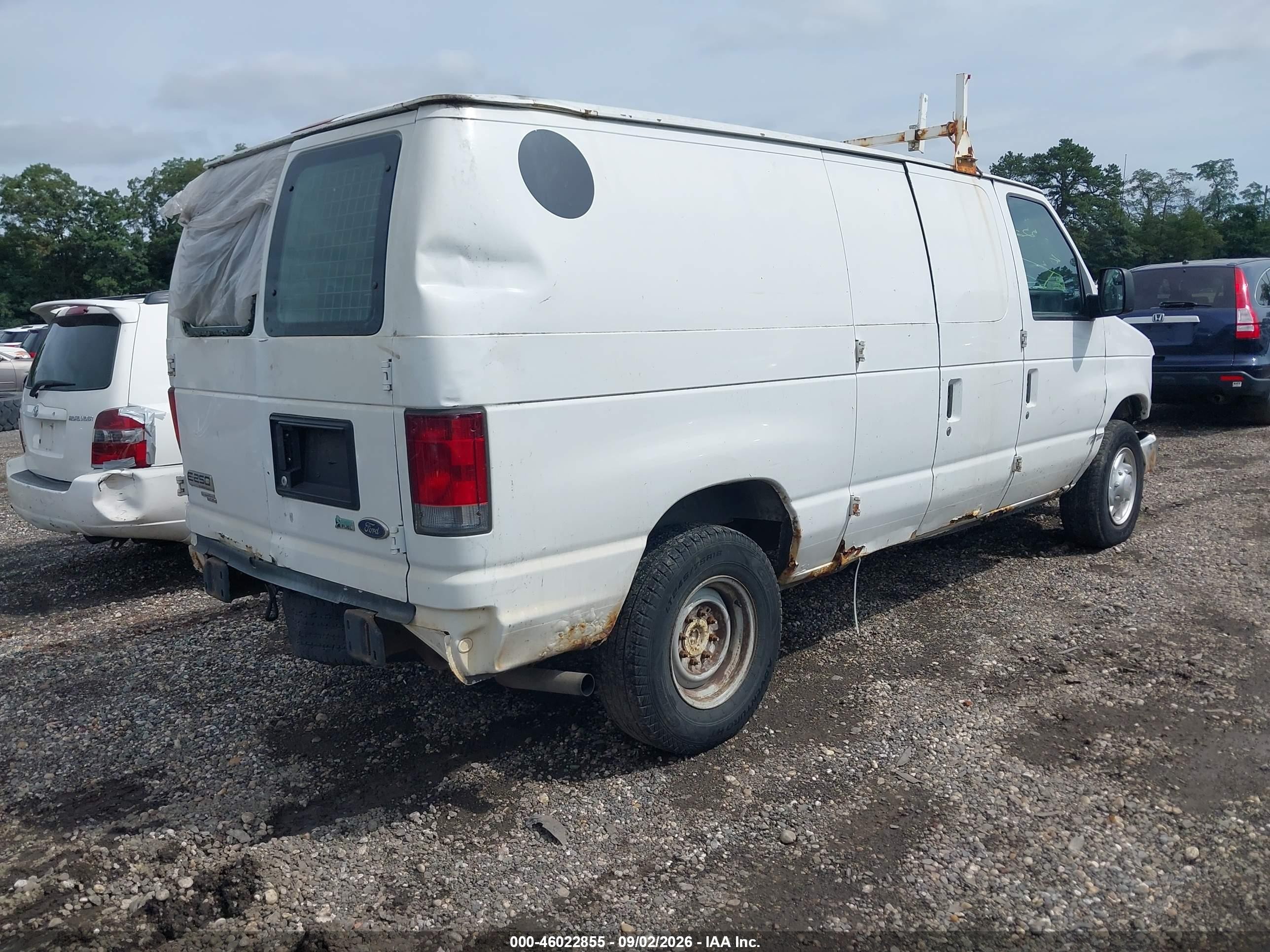 2011 Ford E-250 Commercial White vin: 1FTNE2EW3BDA74055
