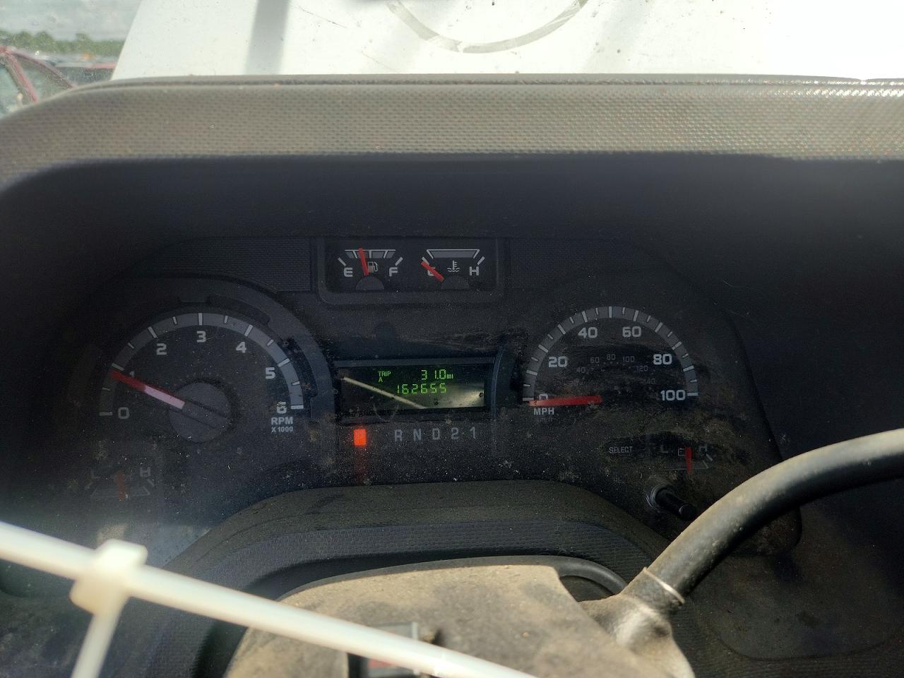 2011 Ford Econoline E250 Van Белый vin: 1FTNE2EW3BDA76419