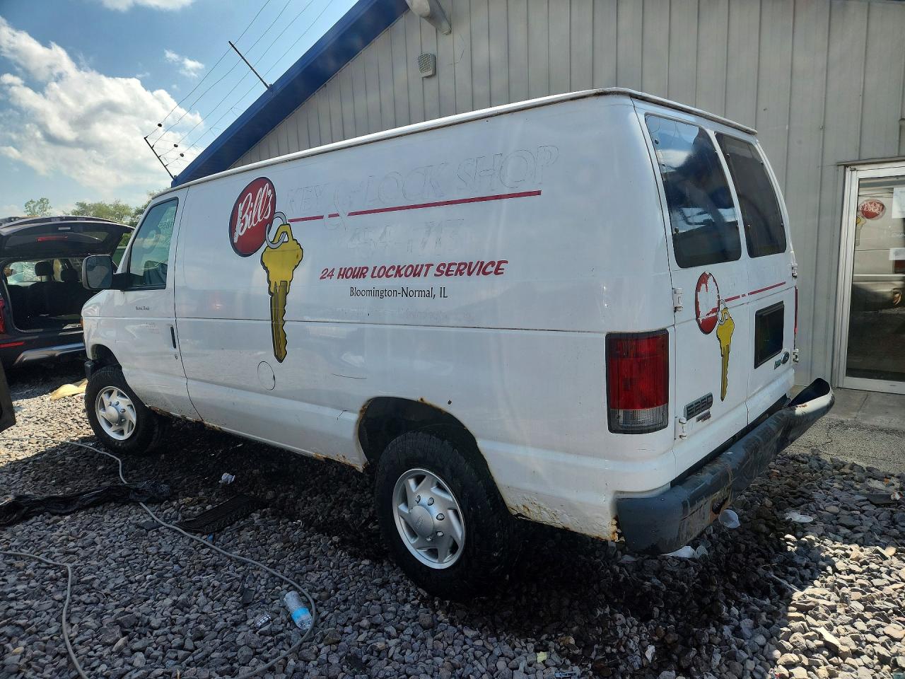 2011 Ford Econoline E250 Van Белый vin: 1FTNE2EW3BDA76419