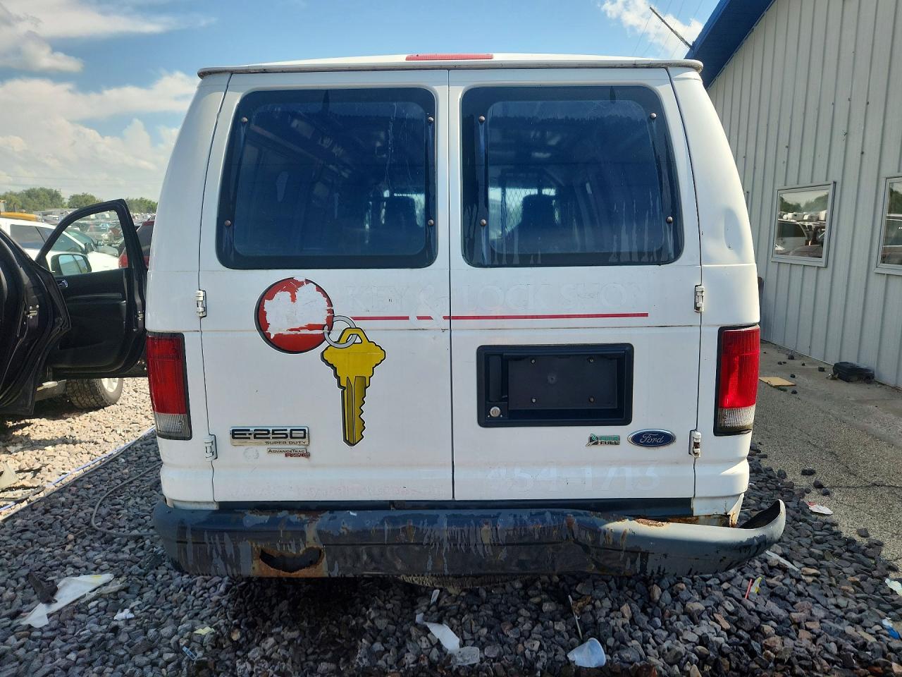 2011 Ford Econoline E250 Van Белый vin: 1FTNE2EW3BDA76419