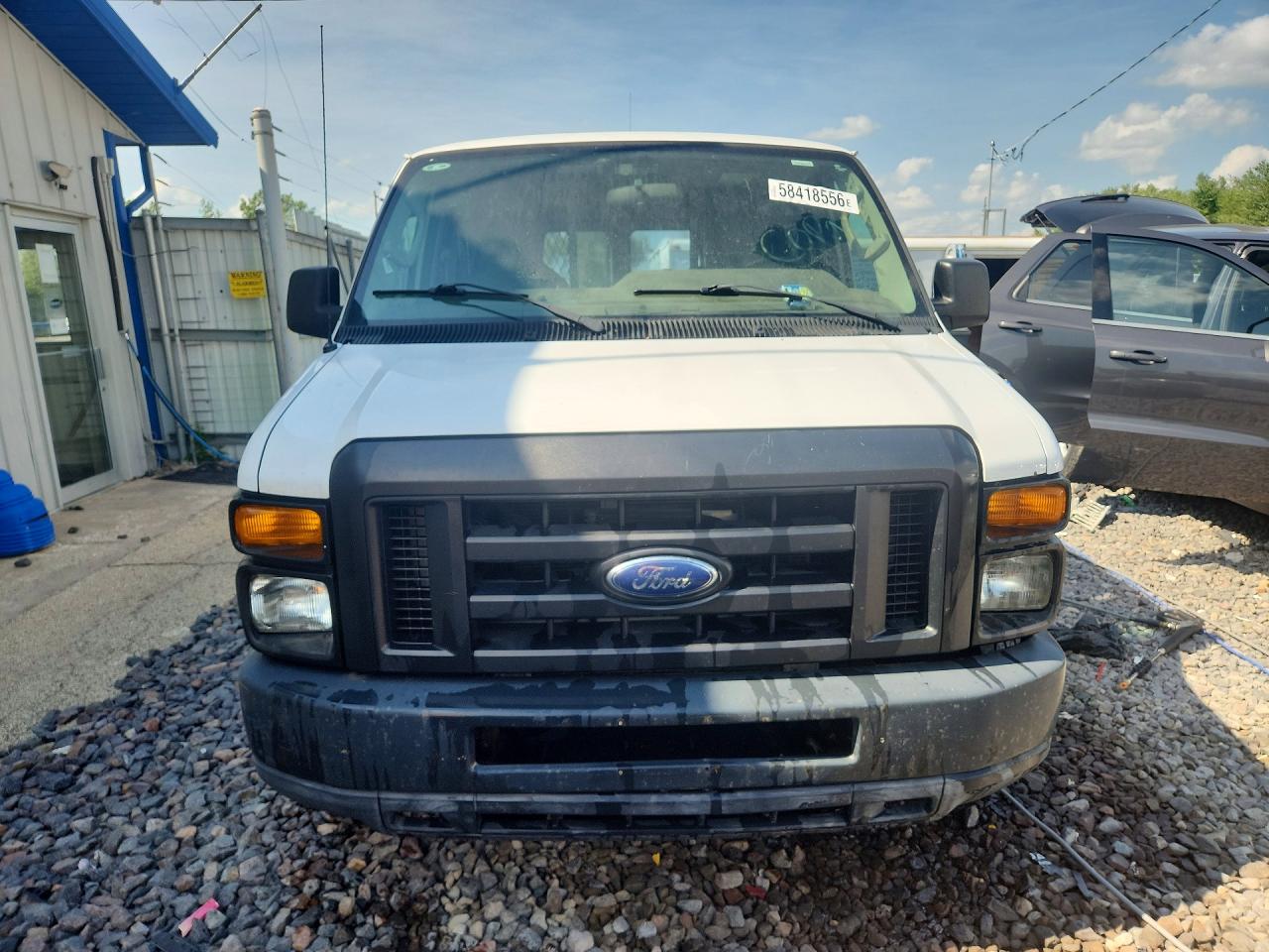 2011 Ford Econoline E250 Van Белый vin: 1FTNE2EW3BDA76419