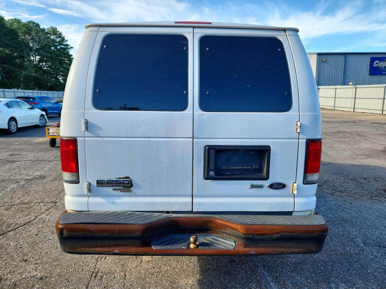 2013 Ford Econoline E250 Van White vin: 1FTNE2EW3DDB09048