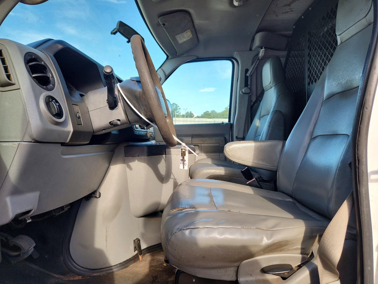 2013 Ford Econoline E250 Van White vin: 1FTNE2EW3DDB09048