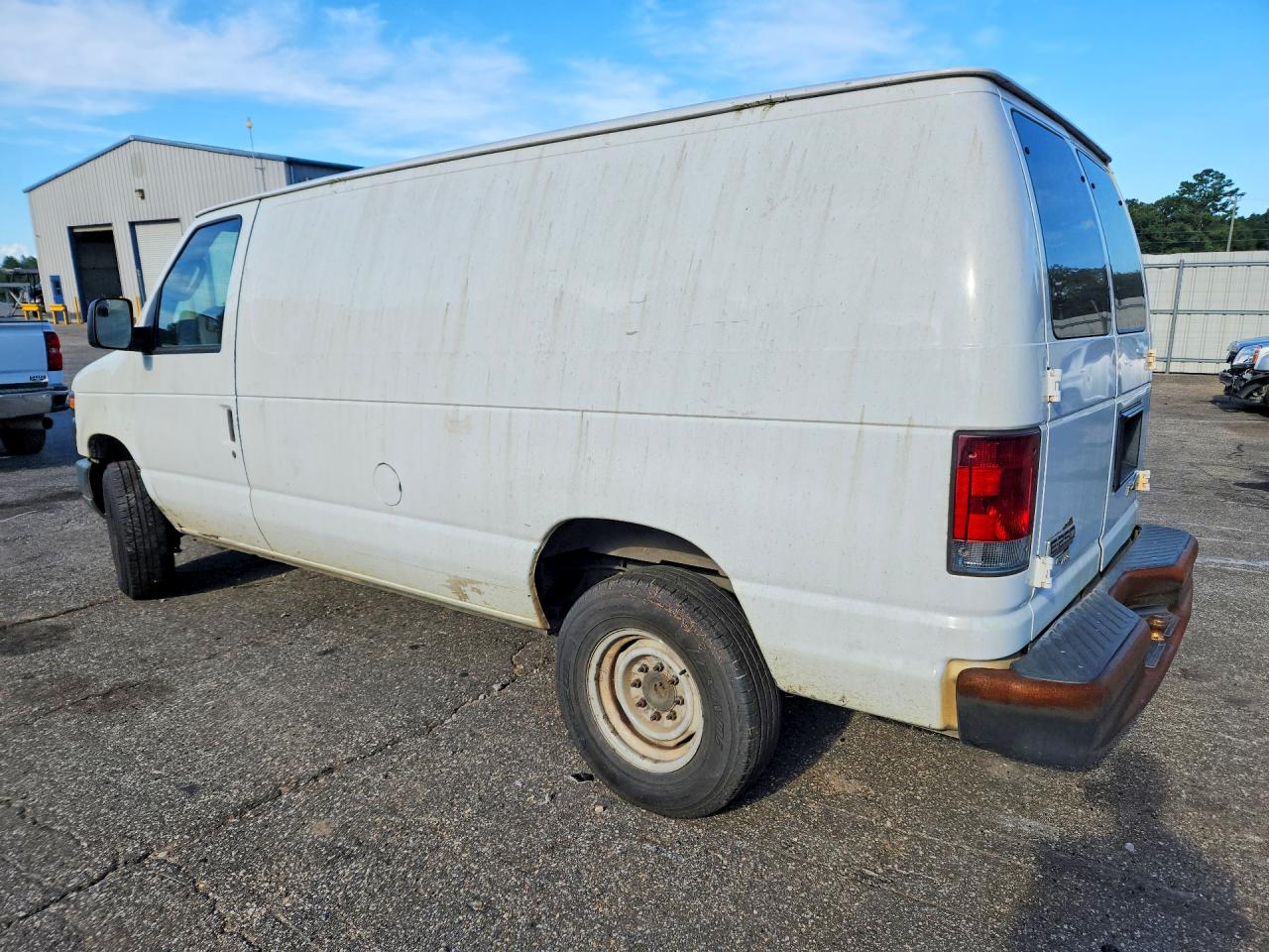 2013 Ford Econoline E250 Van White vin: 1FTNE2EW3DDB09048
