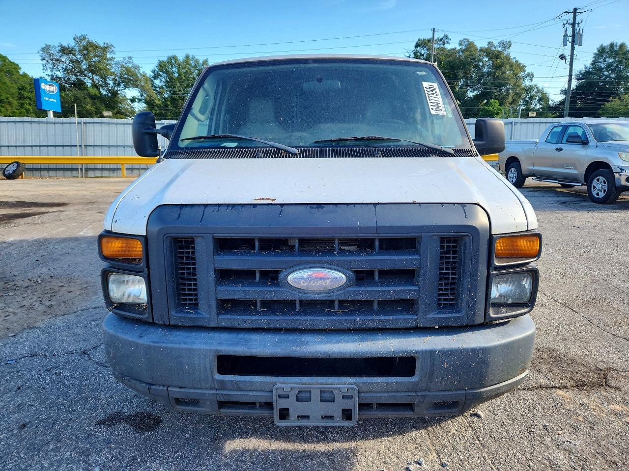 2013 Ford Econoline E250 Van White vin: 1FTNE2EW3DDB09048