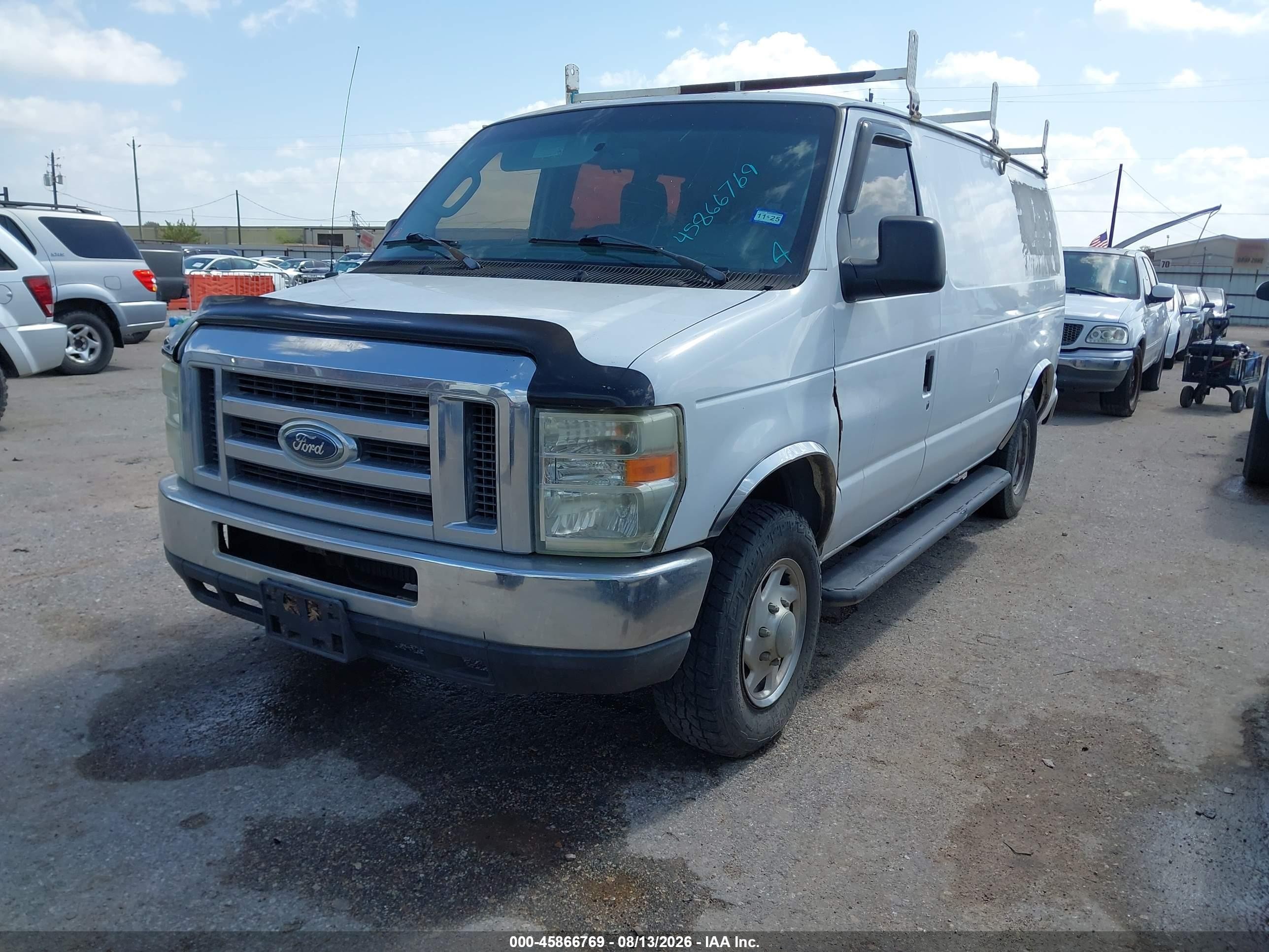 2011 Ford E-250 Commercial White vin: 1FTNE2EW4BDA99207